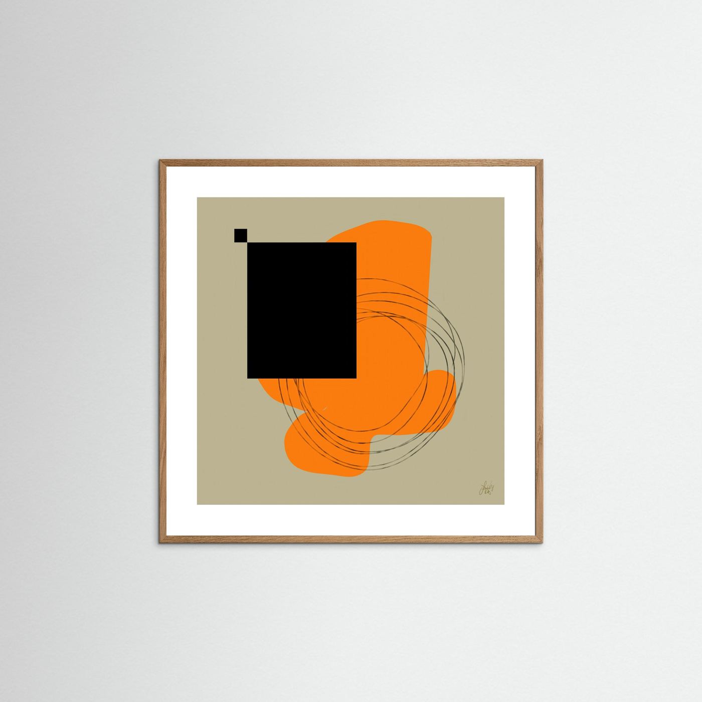 Paper Print: "Life is Boring Without Chaos"