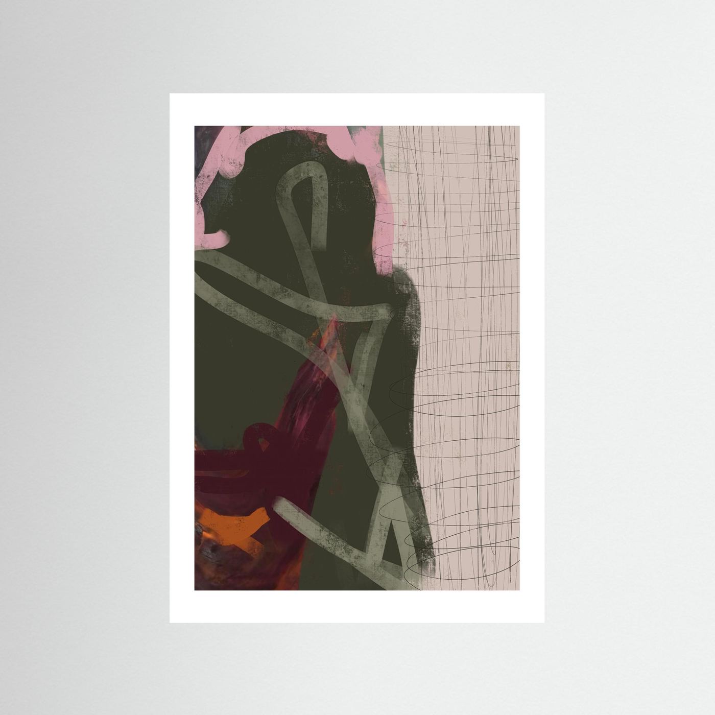 Paper Print: "Look in Paris"