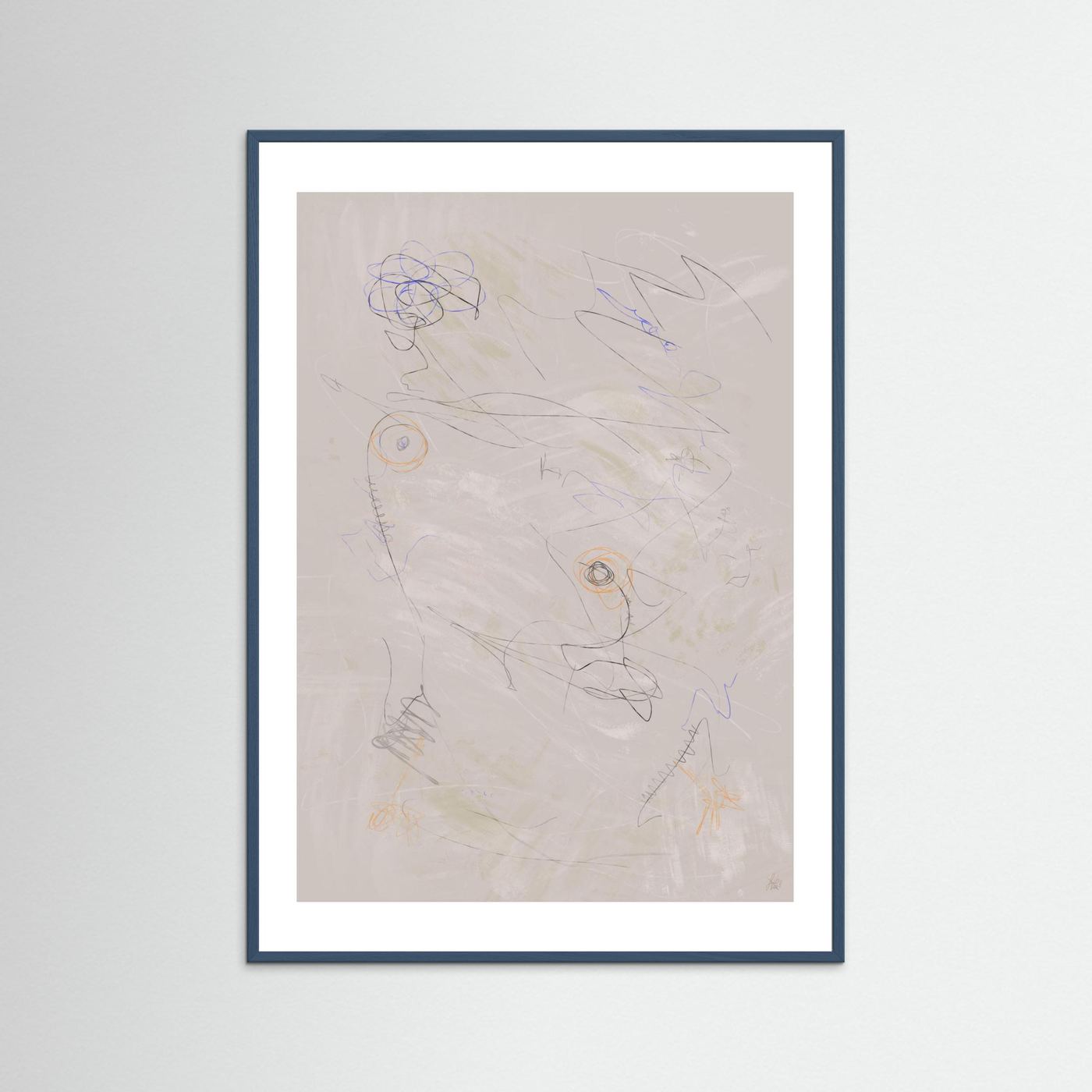 Paper Print: "Life Is Boring Without Chaos 3#"