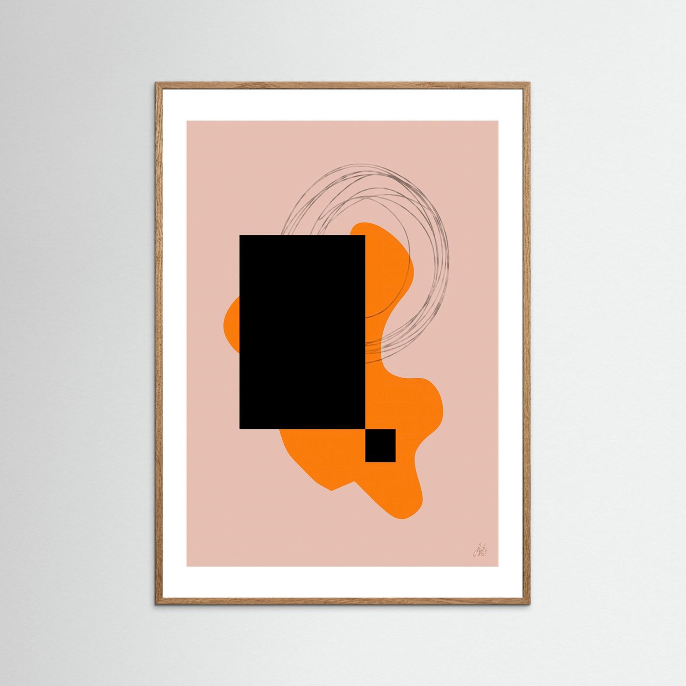 Paper Print: "Life Is Boring Without Chaos 2#"
