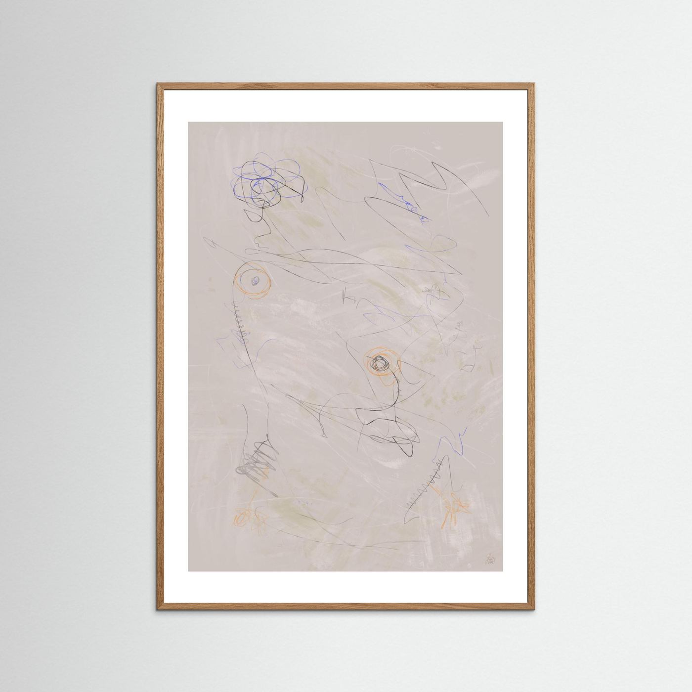 Paper Print: "Life Is Boring Without Chaos 3#"
