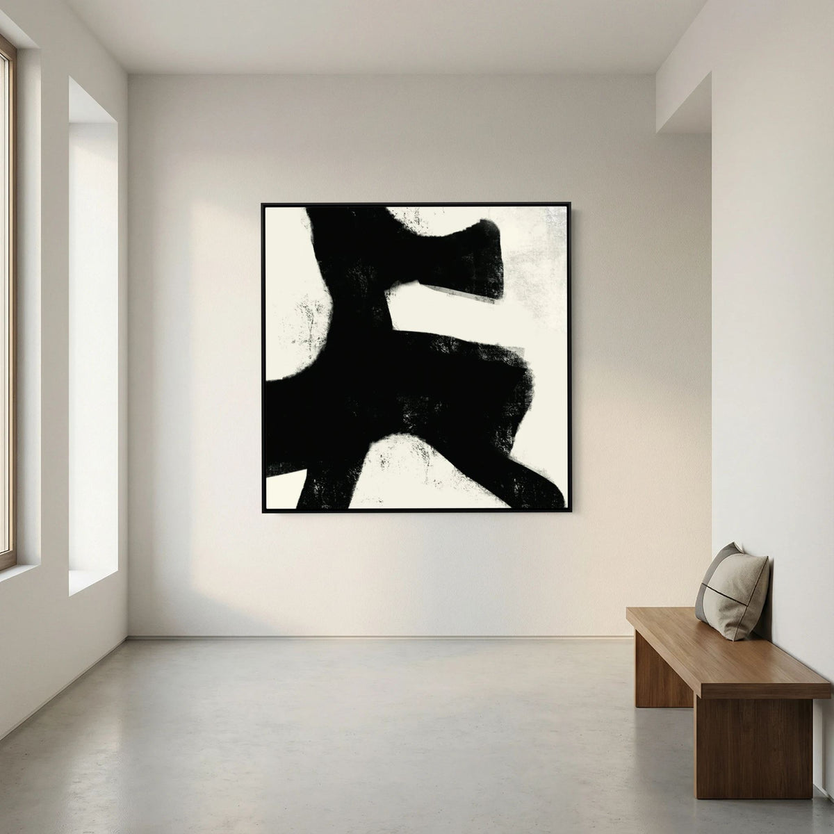 Canvas Print: "Under Earth" (Colored Frame)