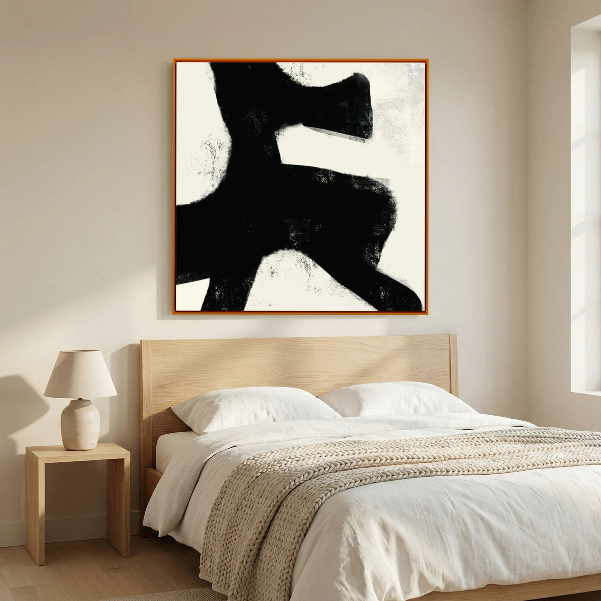 Canvas Print: "Under Earth" (Colored Frame)