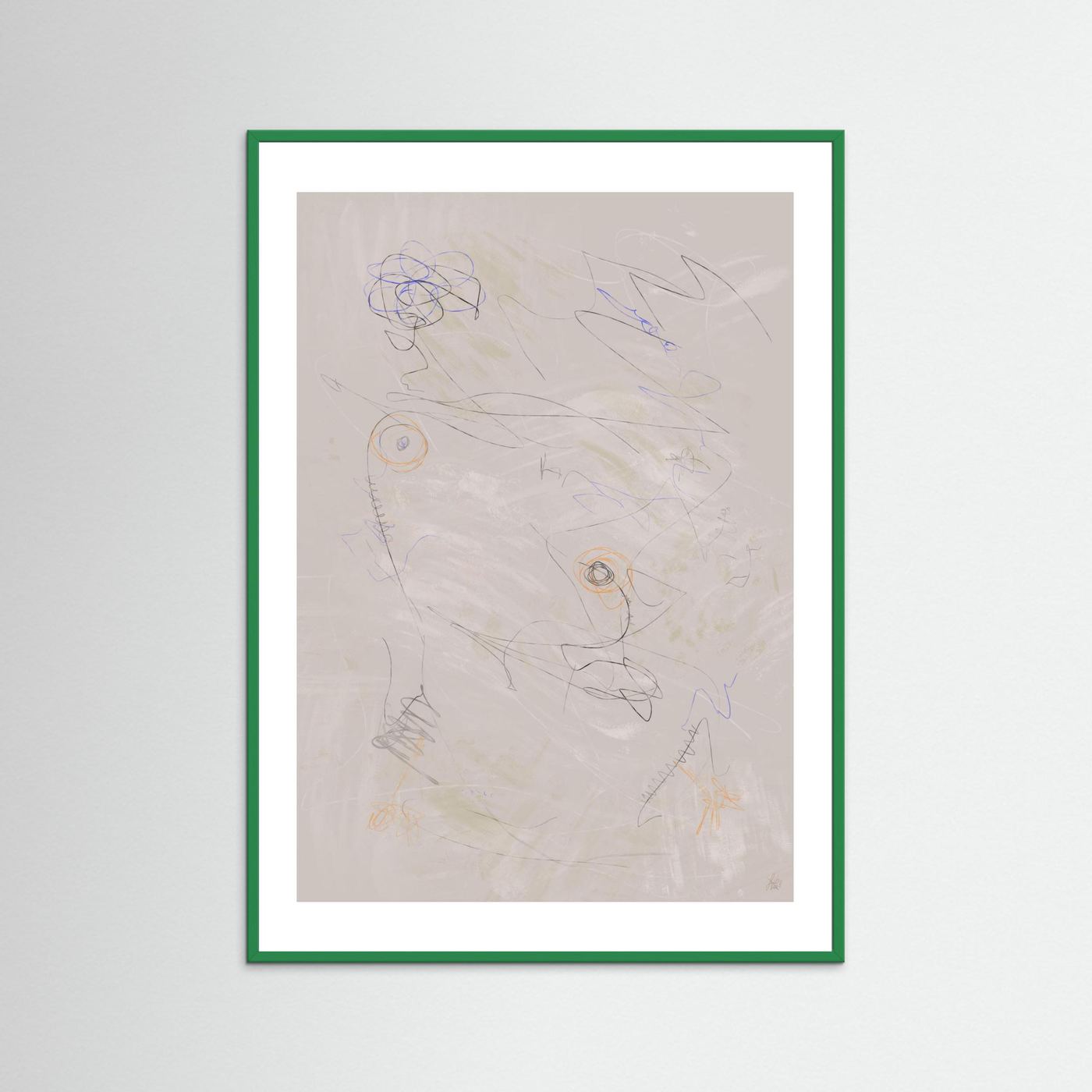 Paper Print: "Life Is Boring Without Chaos 3#"
