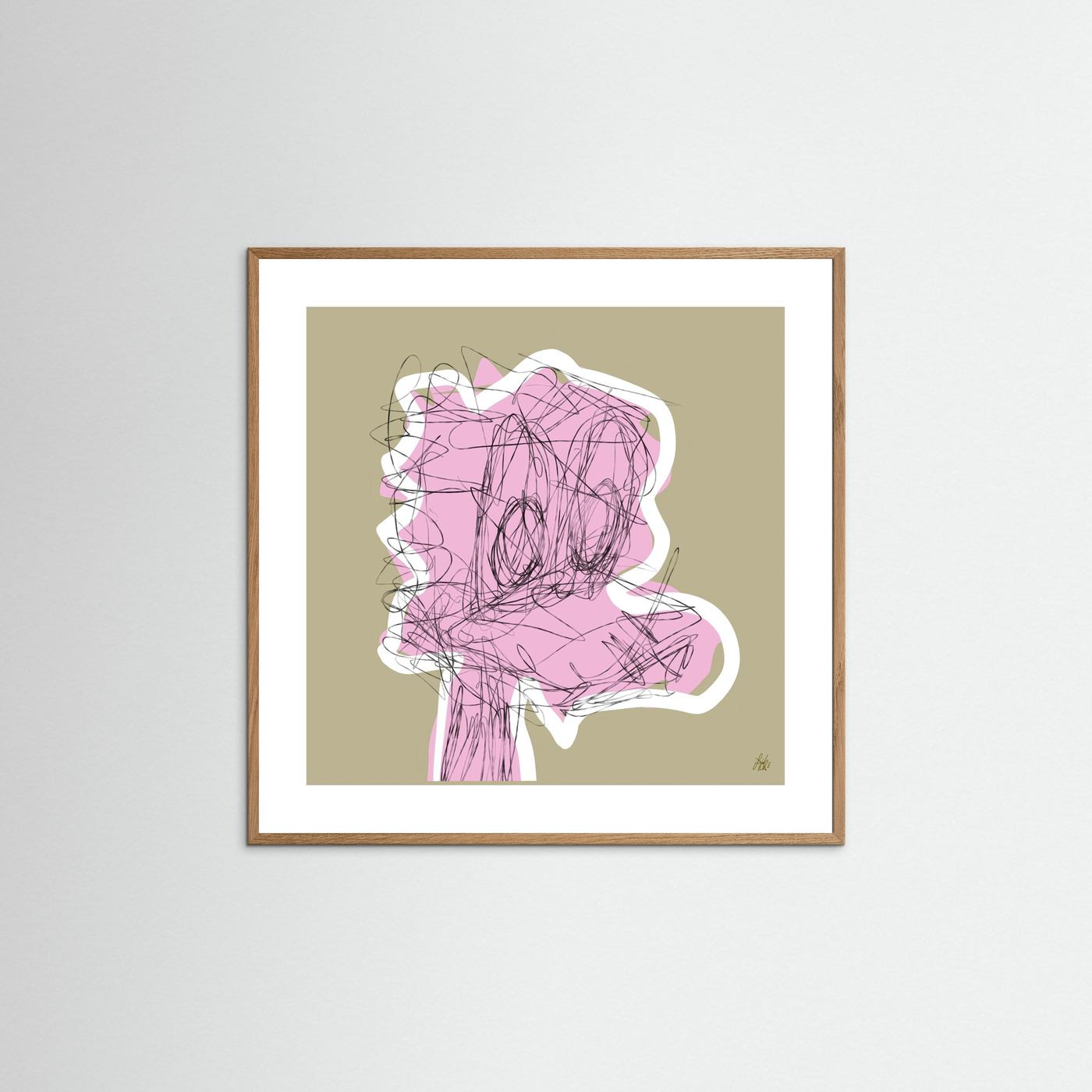 Paper Print: "Tyson"