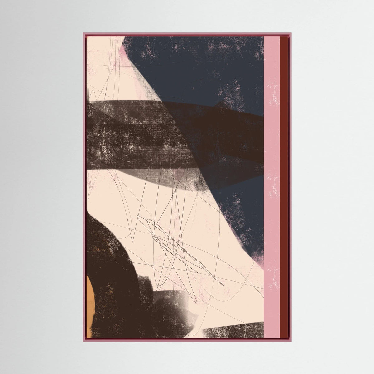 Canvas Print: "Adore You" (Colored Frame)
