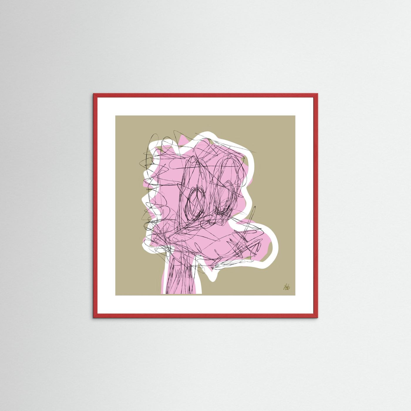 Paper Print: "Tyson"