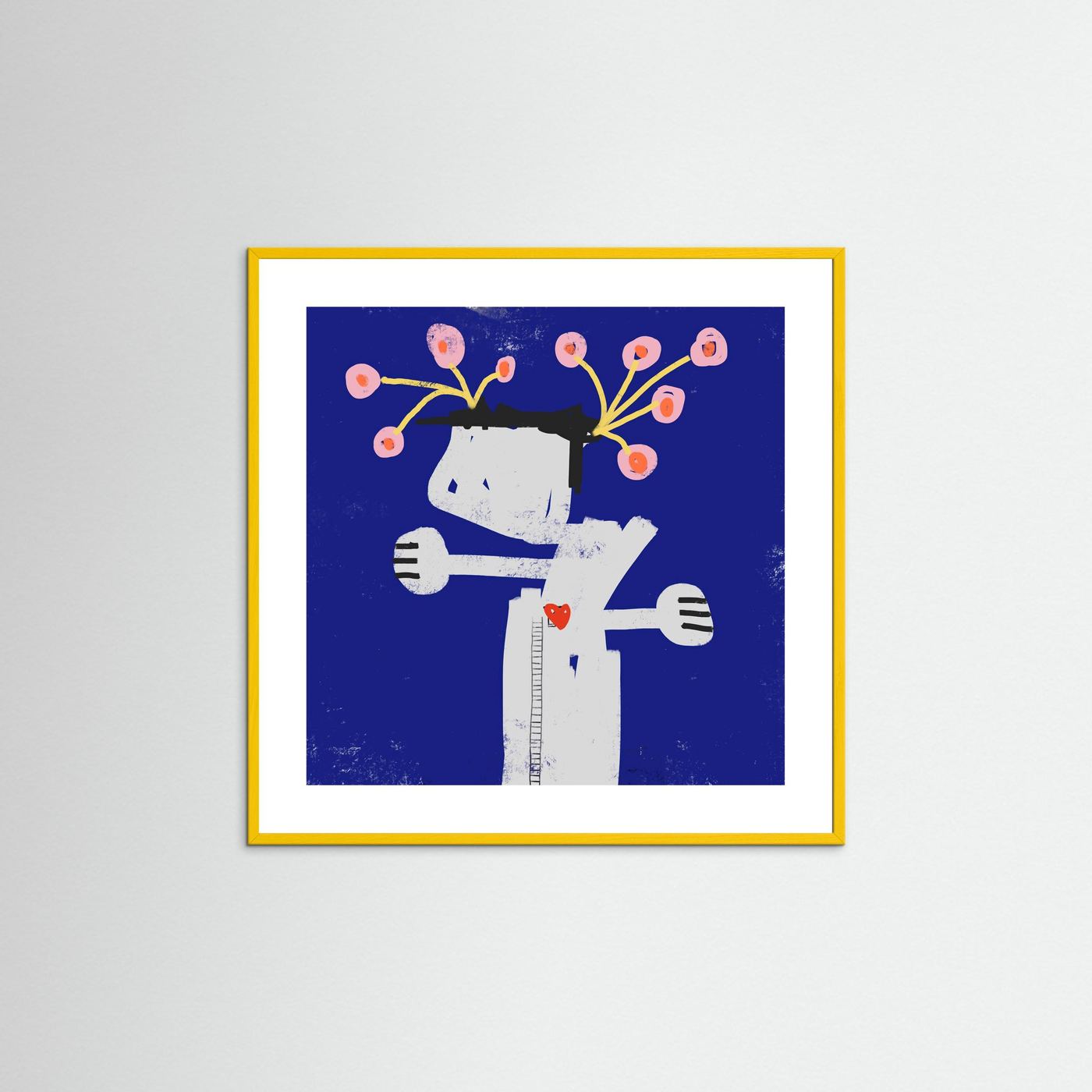 Paper Print: "What We Water Grows"