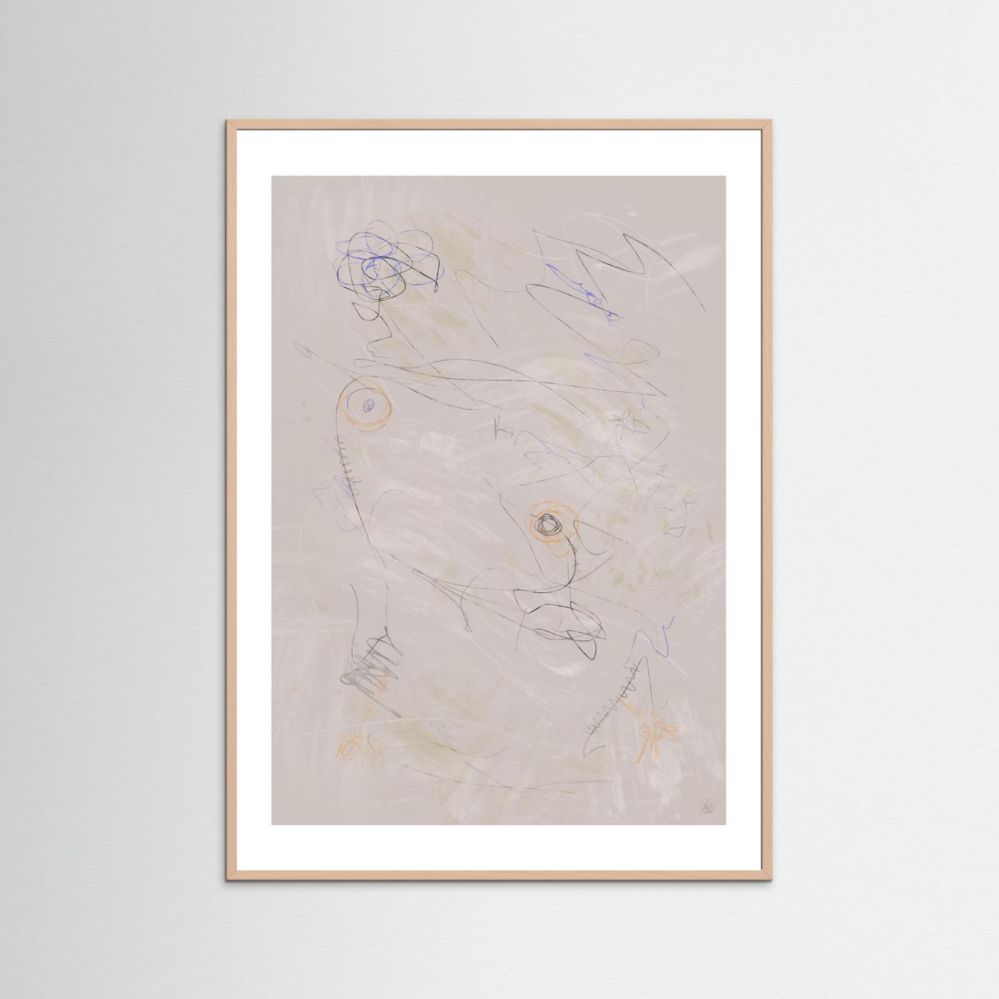 Paper Print: "Life Is Boring Without Chaos 3#"