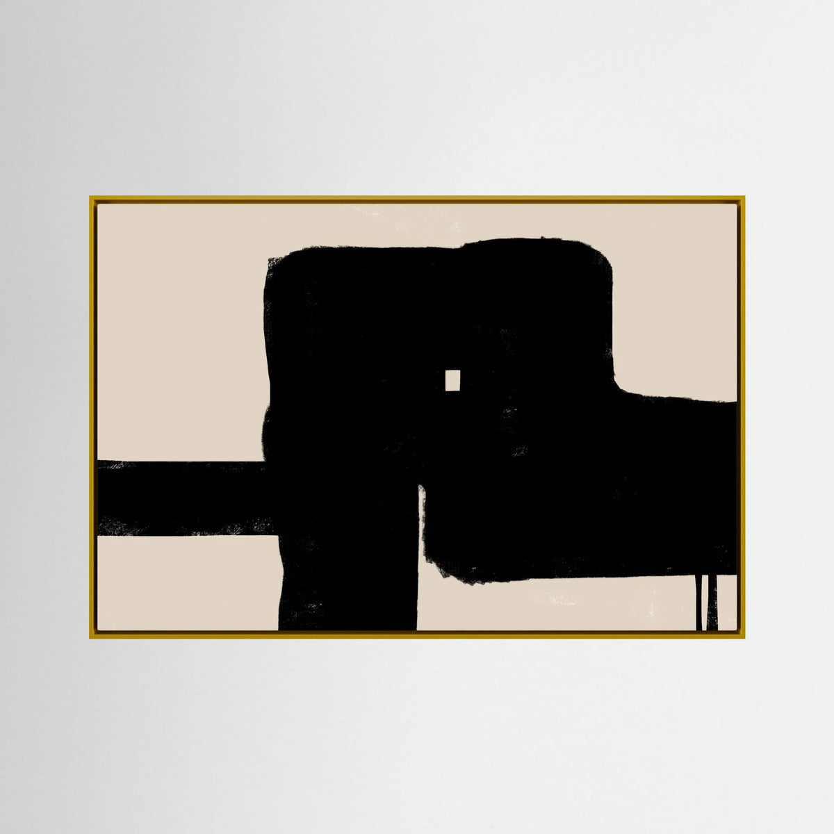 Canvas Print: "Void" (Colored Frame)