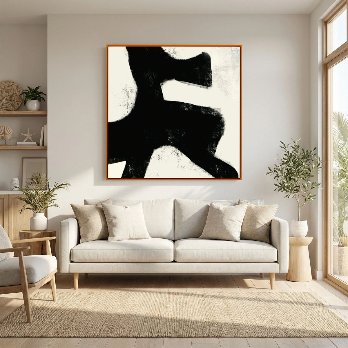 Canvas Print: "Under Earth" (Colored Frame)