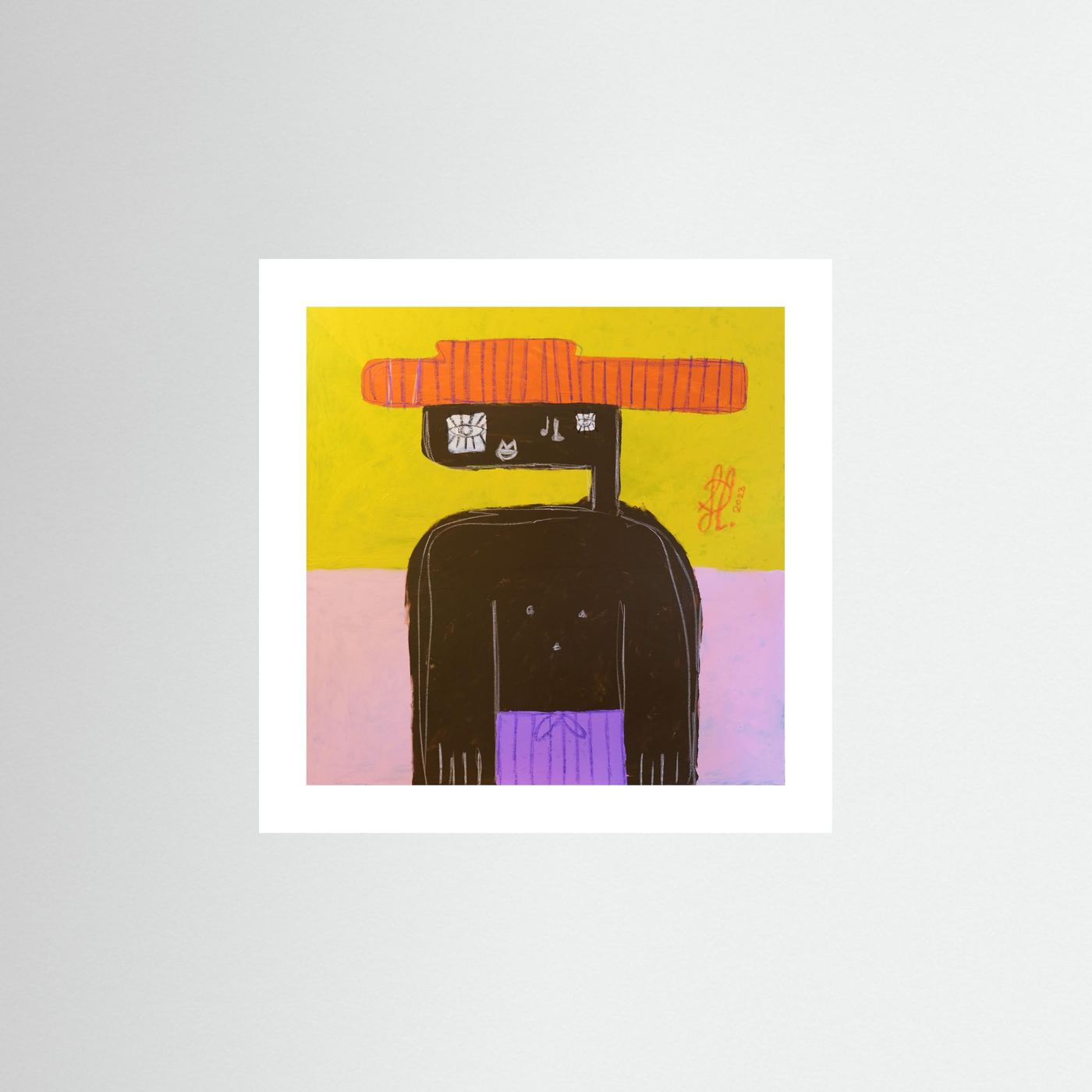Paper Print: "Benjamin"