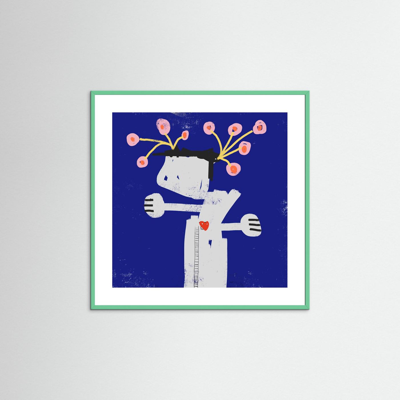 Paper Print: "What We Water Grows"