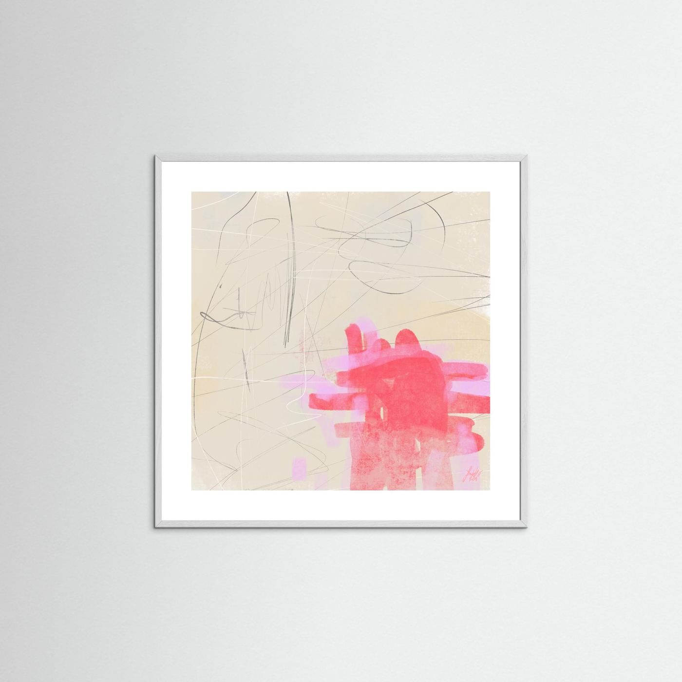 Paper Print: "Only One Heart"