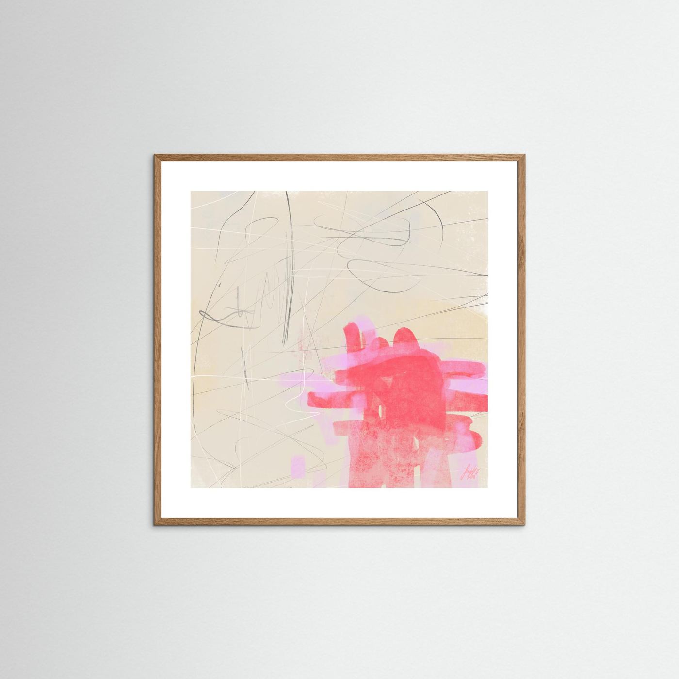 Paper Print: "Only One Heart"