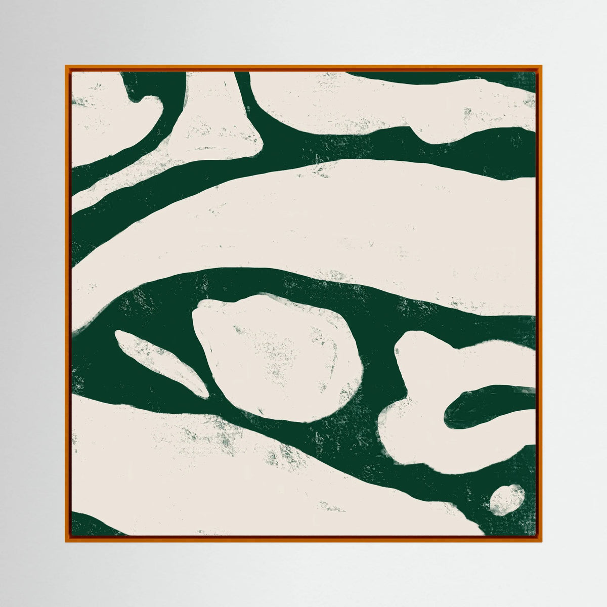Canvas Print: "Labyrinth" (Colored Frame)