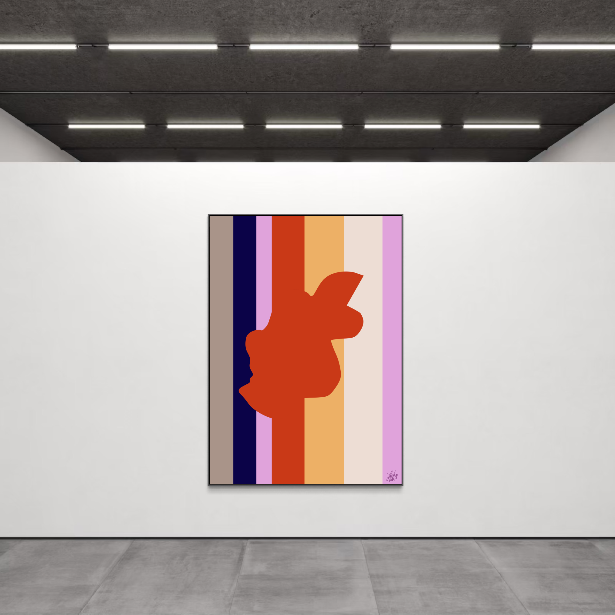 Canvas Print: "Vase"