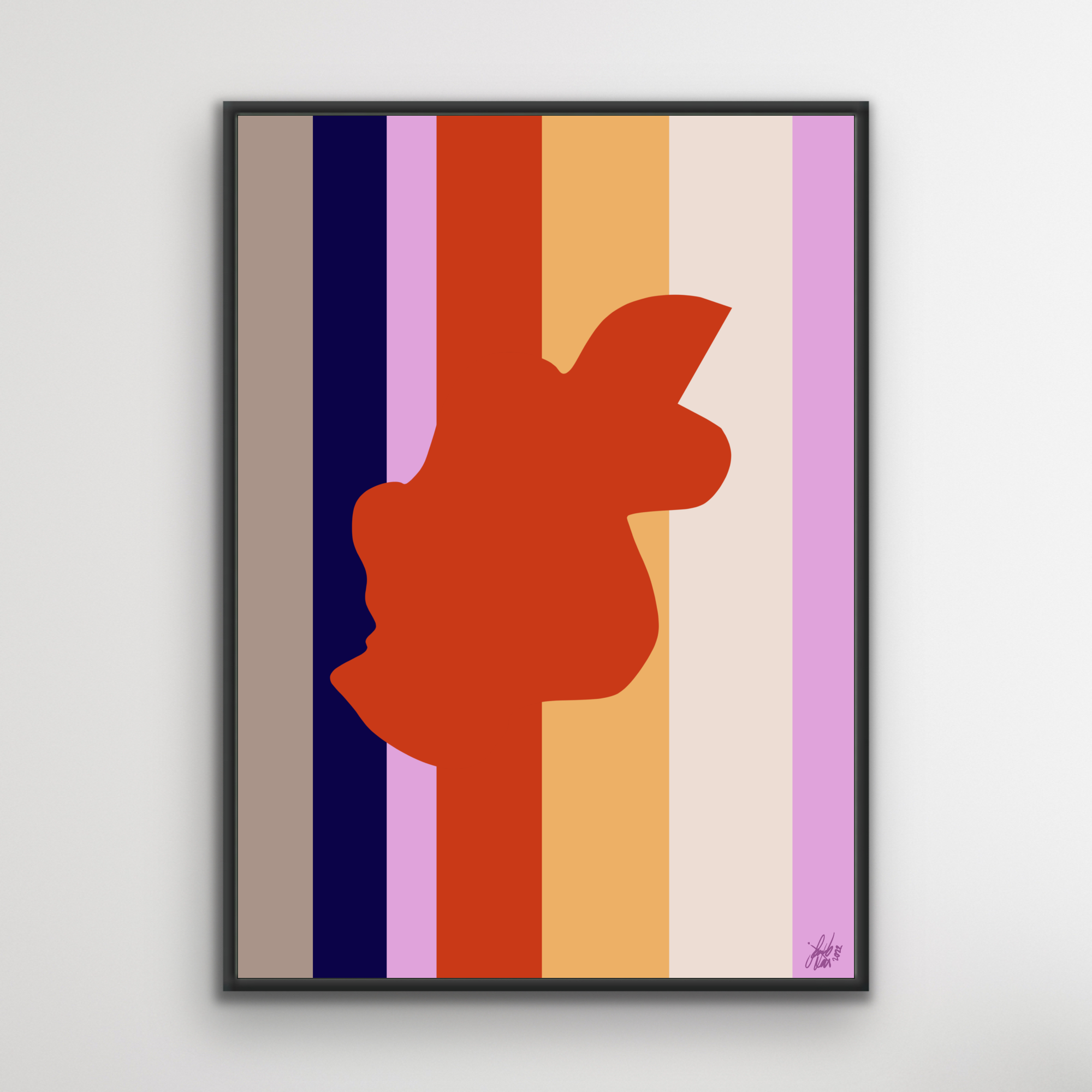 Canvas Print: "Vase"