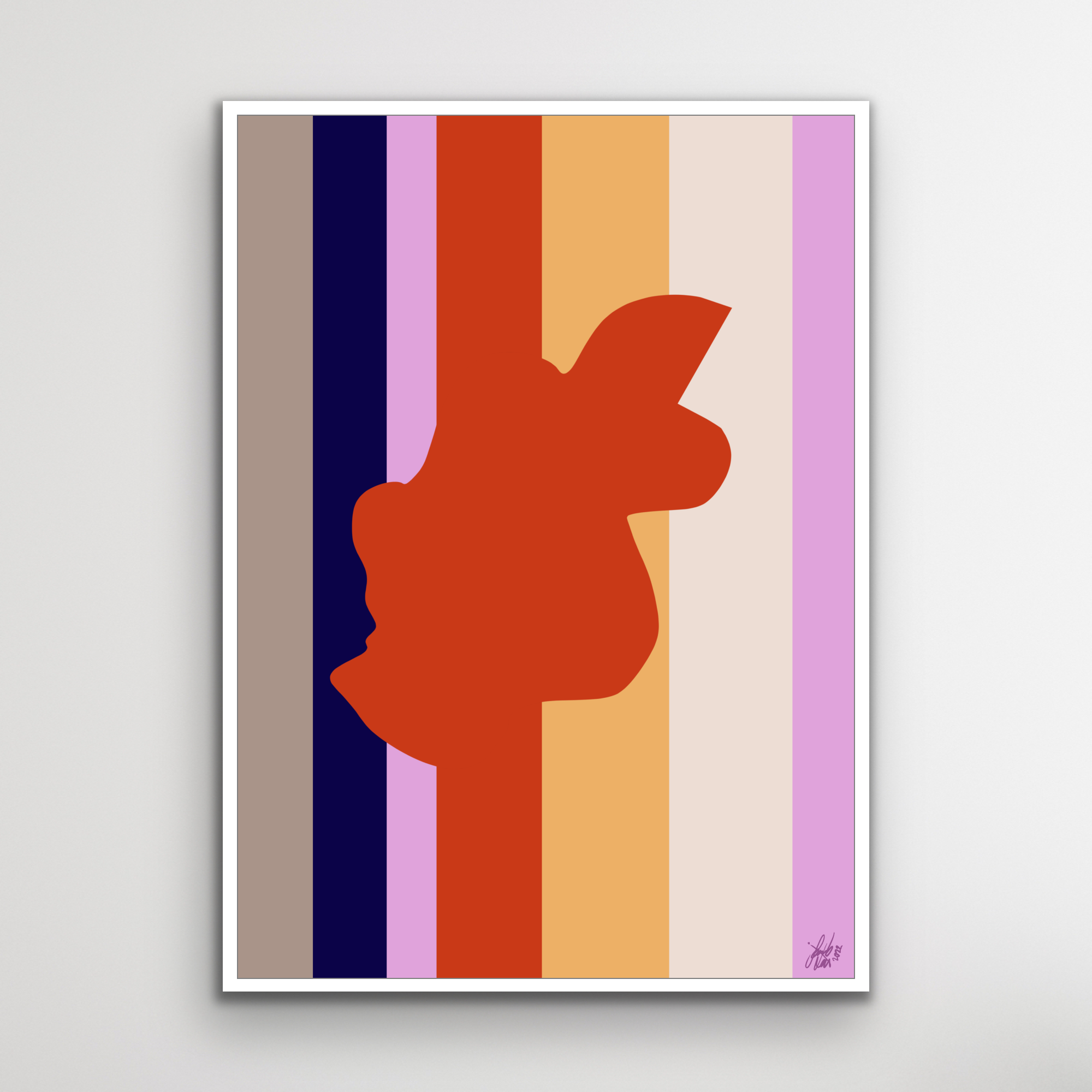 Canvas Print: "Vase"