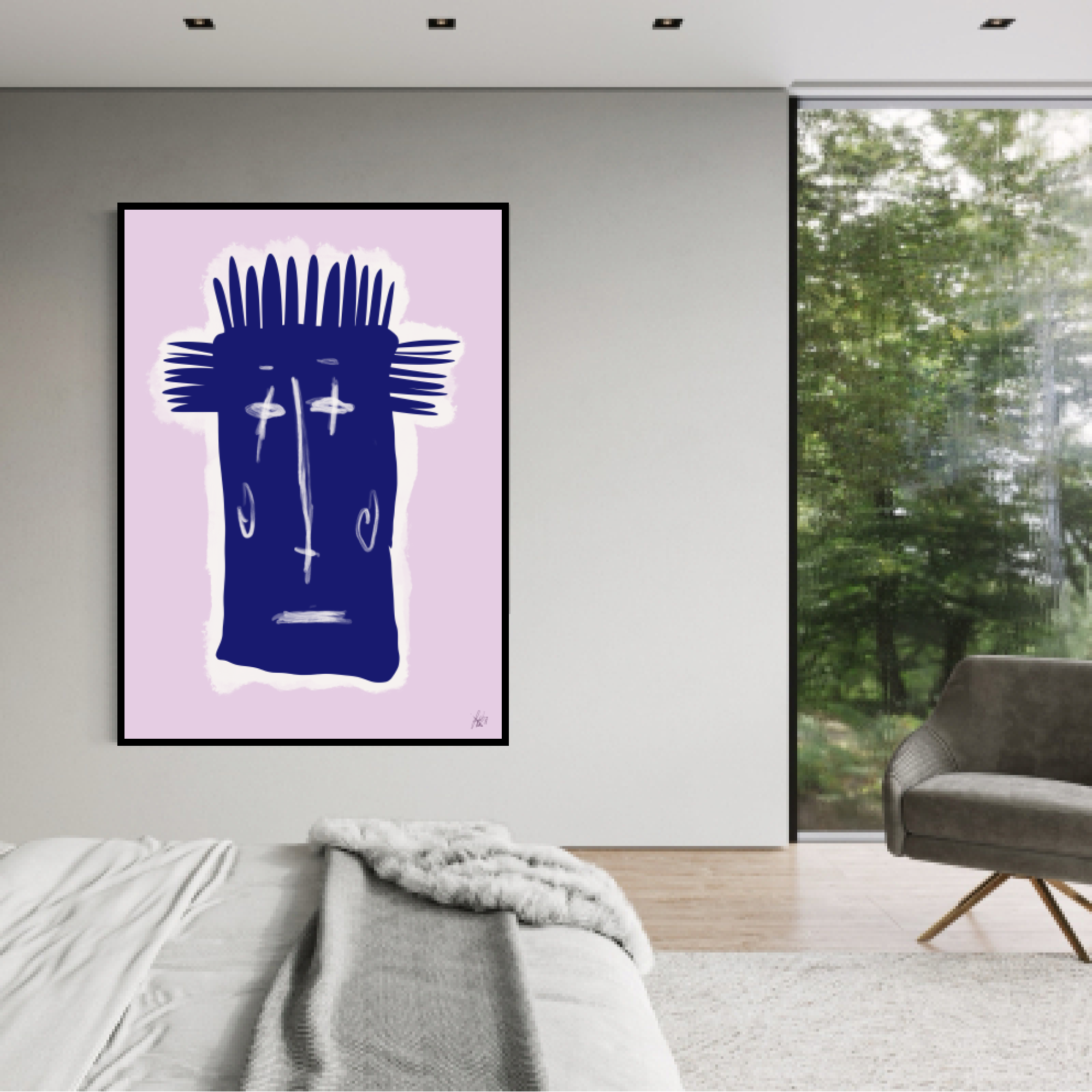 Canvas Print: "Totem"