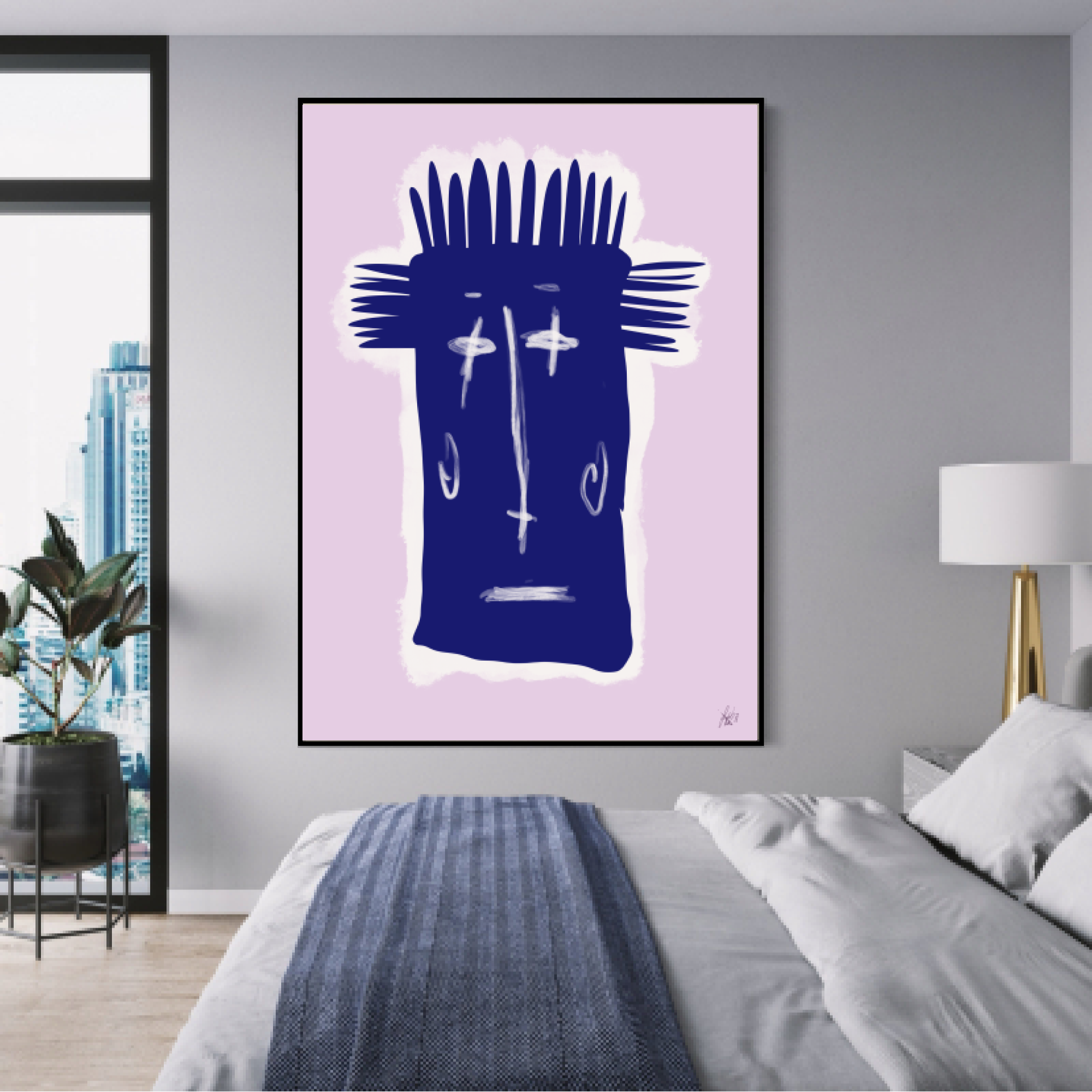 Canvas Print: "Totem"