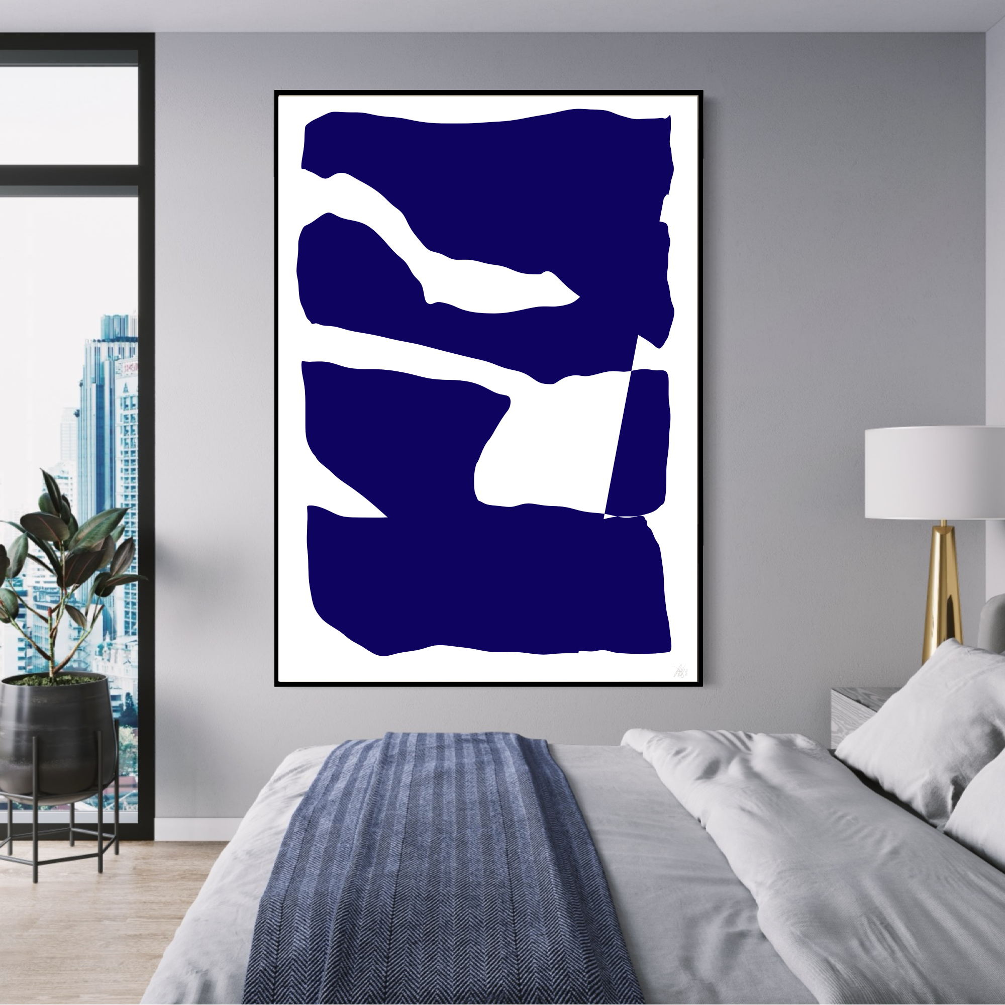 Canvas Print: "Shapes #3"