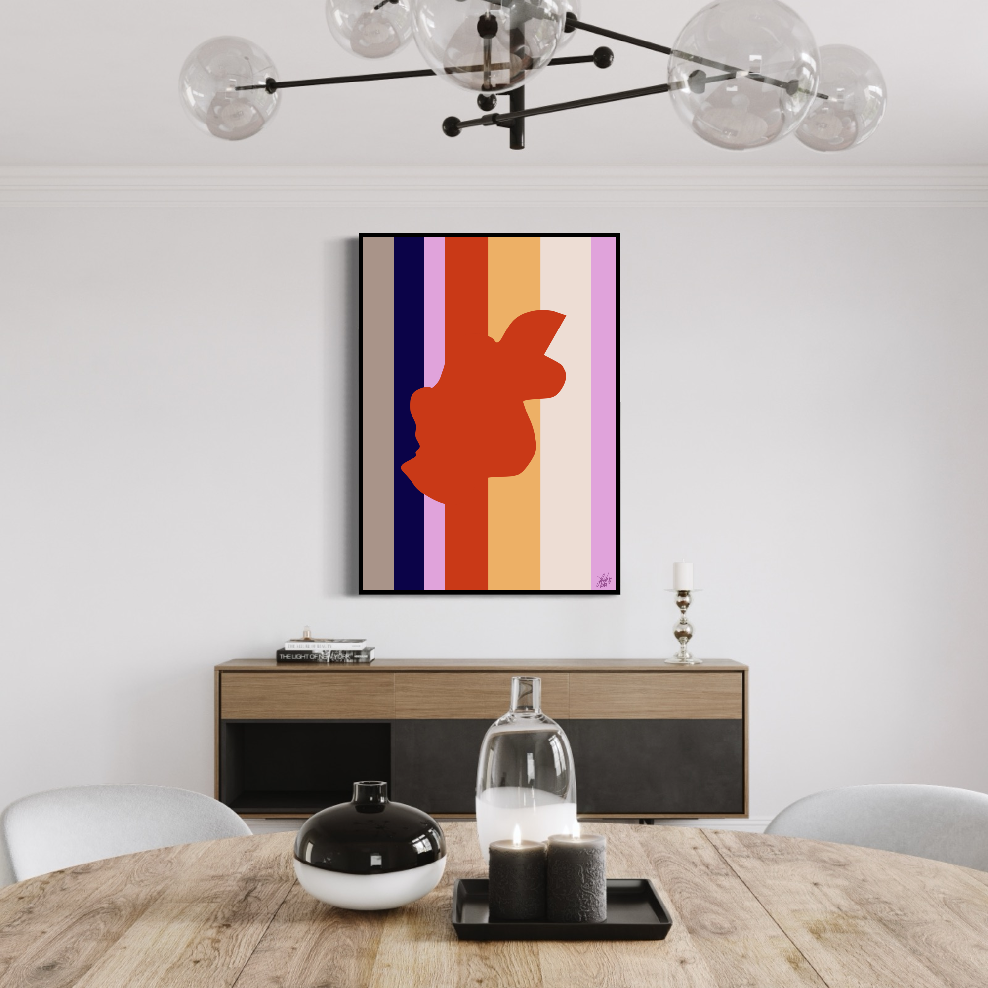 Canvas Print: "Vase"