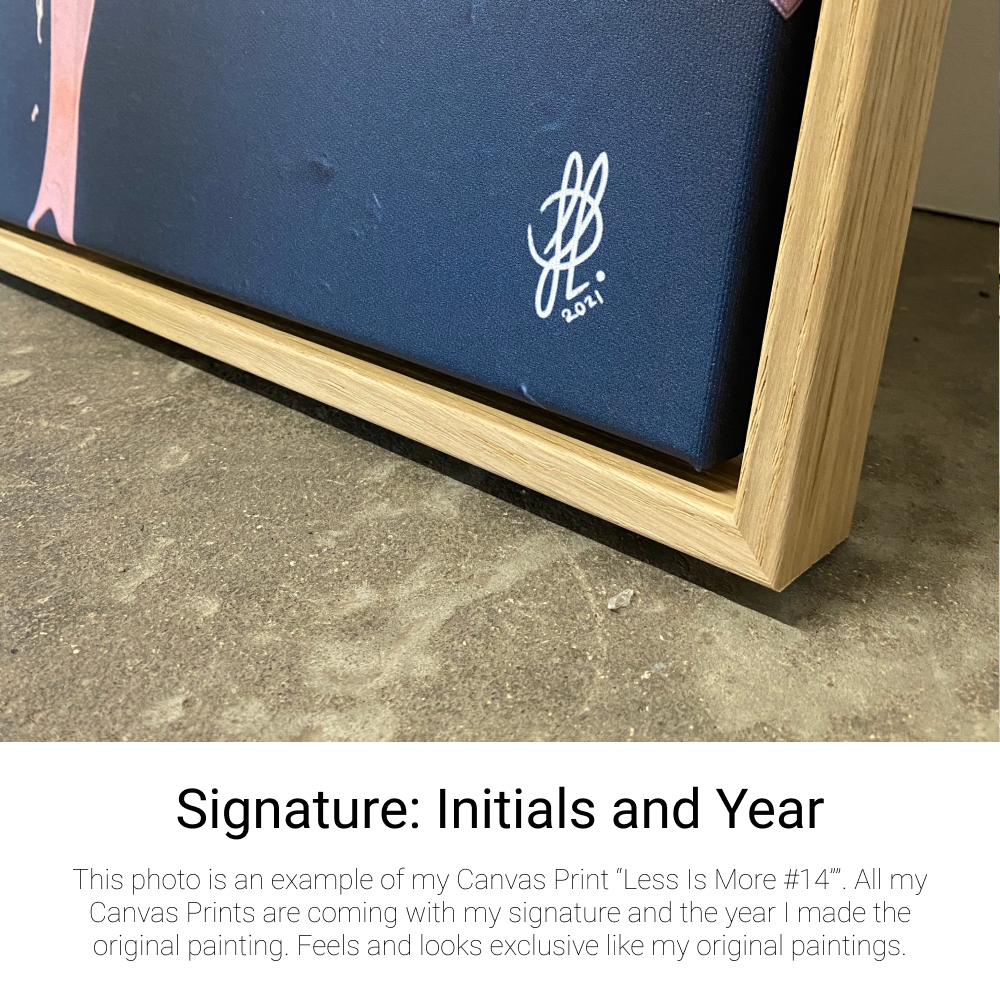 Canvas print: "The Magic Line"