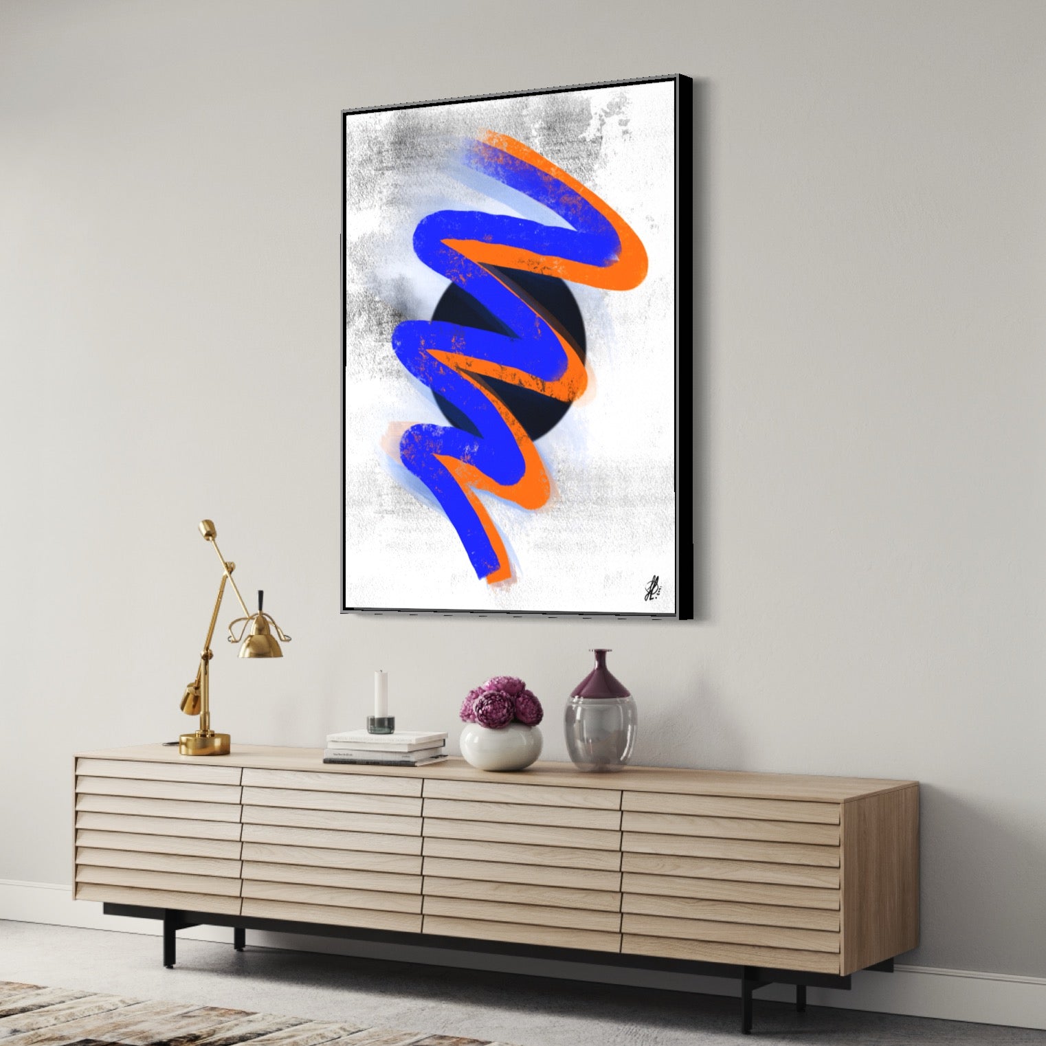 Canvas Print: "Brush It"