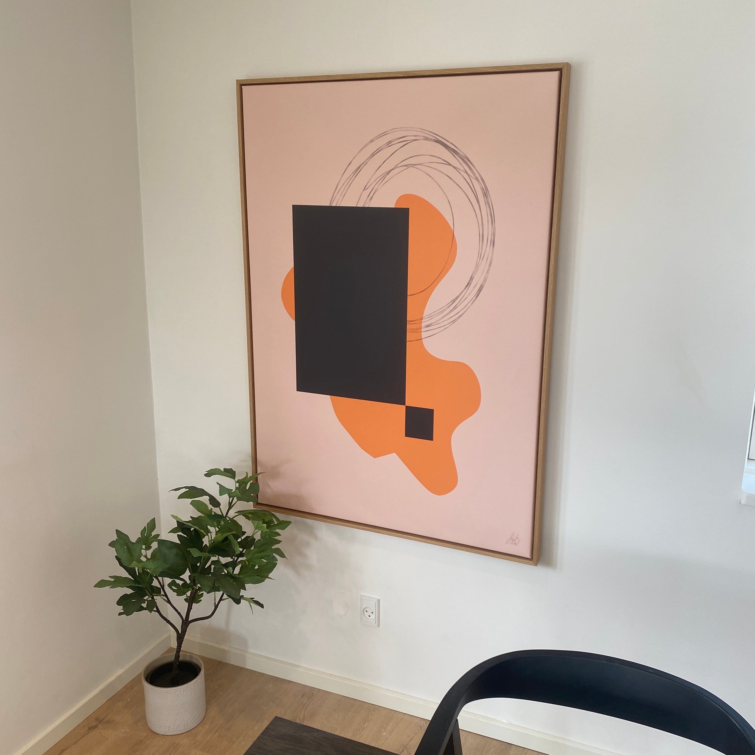 Canvas Print: "Life Is Boring Without Chaos #2"