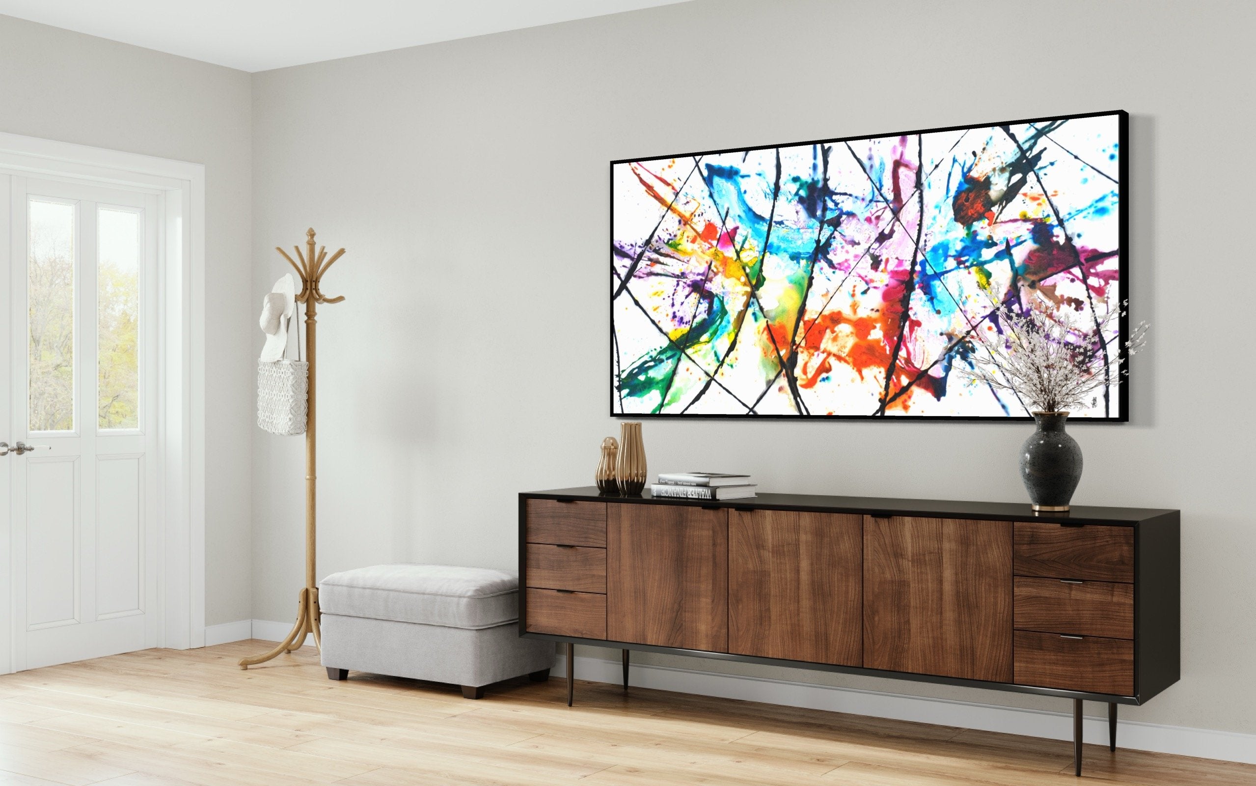 Canvas Print: "Splash #18" (rectangle)