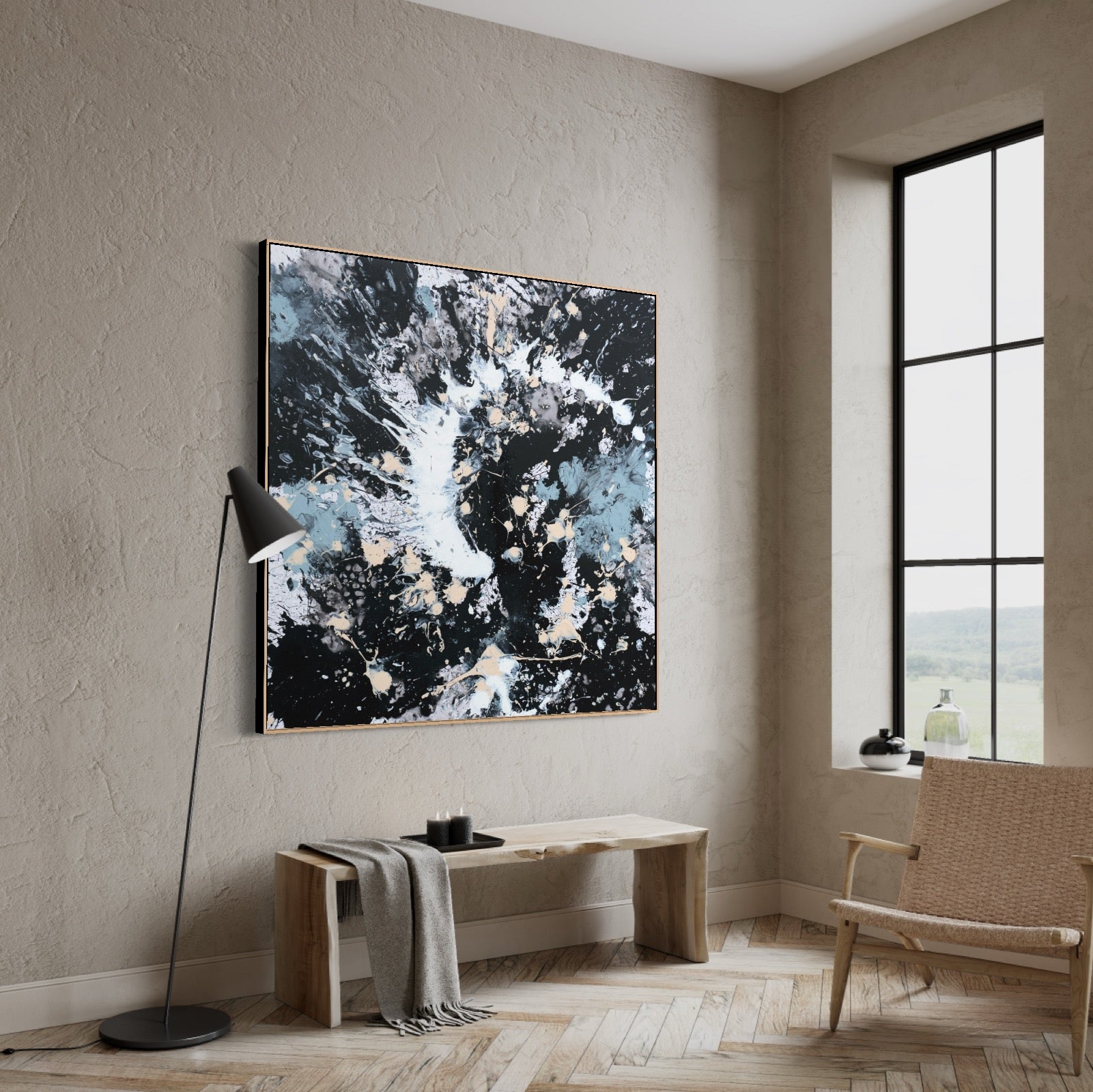 Canvas print: "Chaos In My Mind #7"