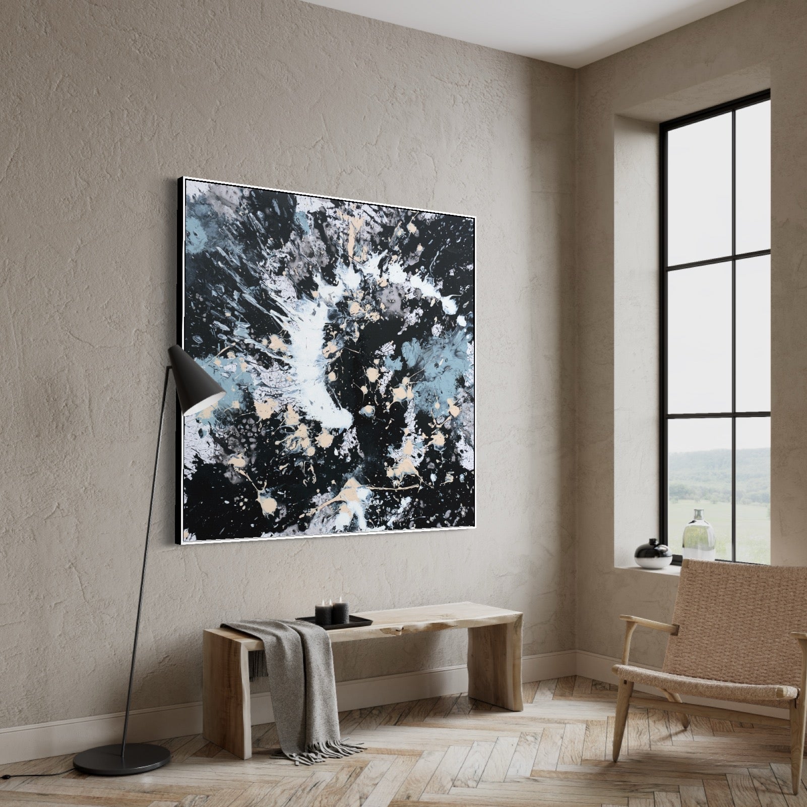 Canvas print: "Chaos In My Mind #7"