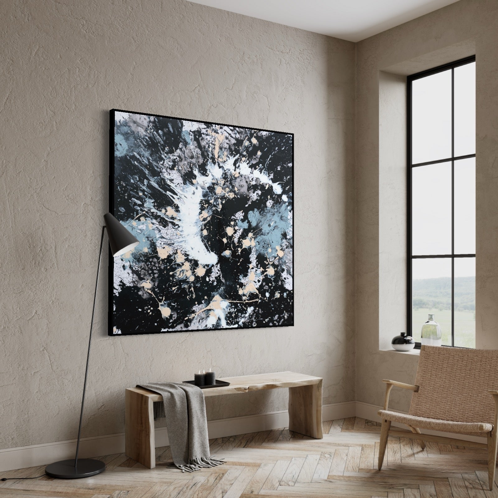 Canvas print: "Chaos In My Mind #7"