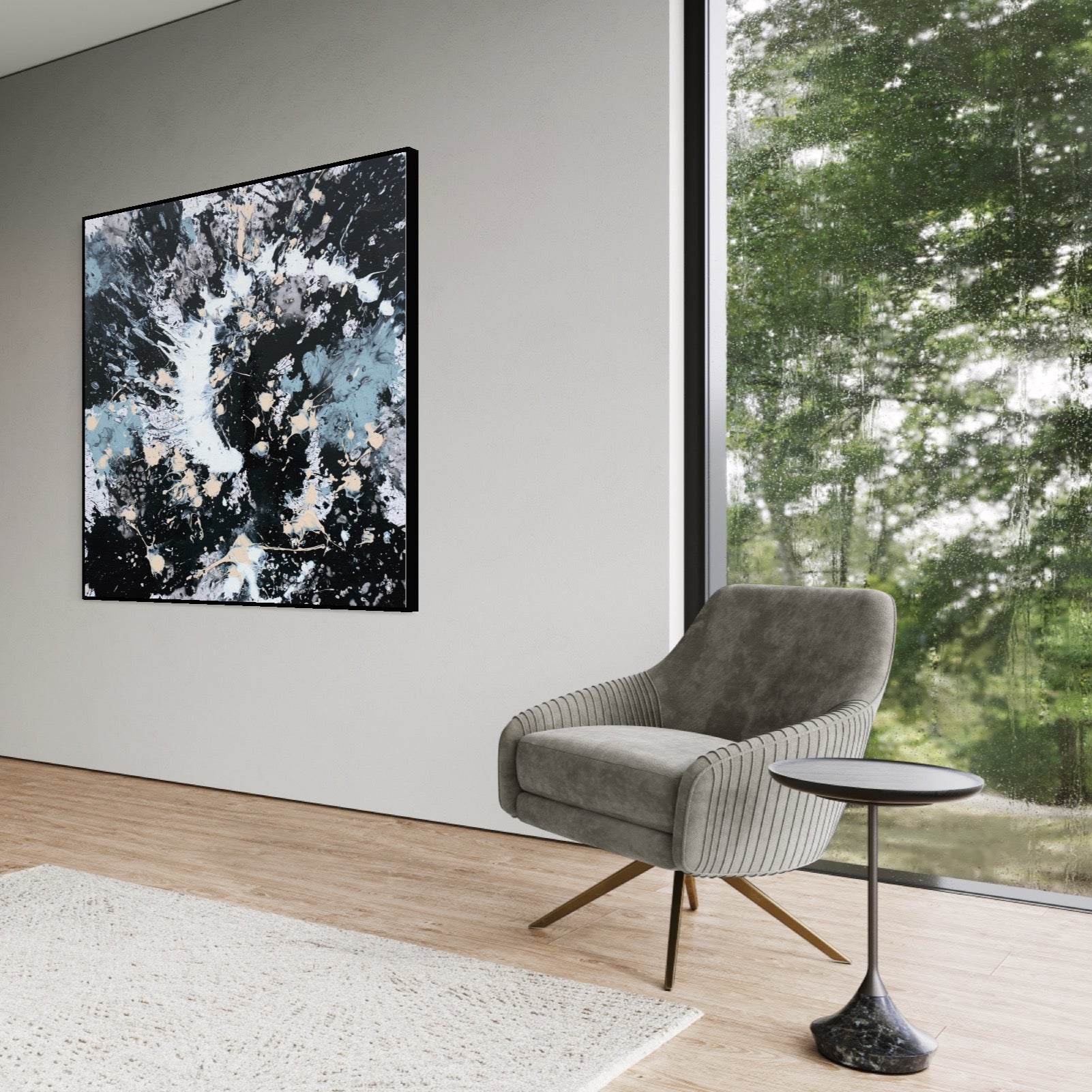 Canvas print: "Chaos In My Mind #7"