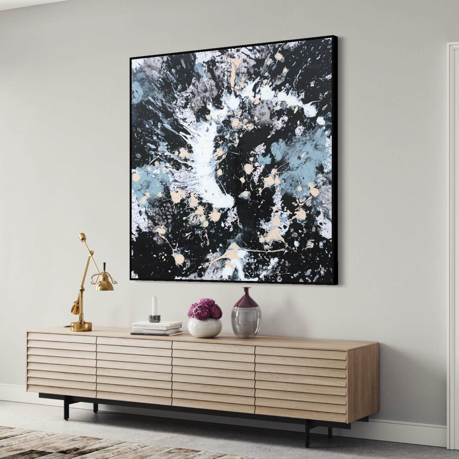 Canvas print: "Chaos In My Mind #7"