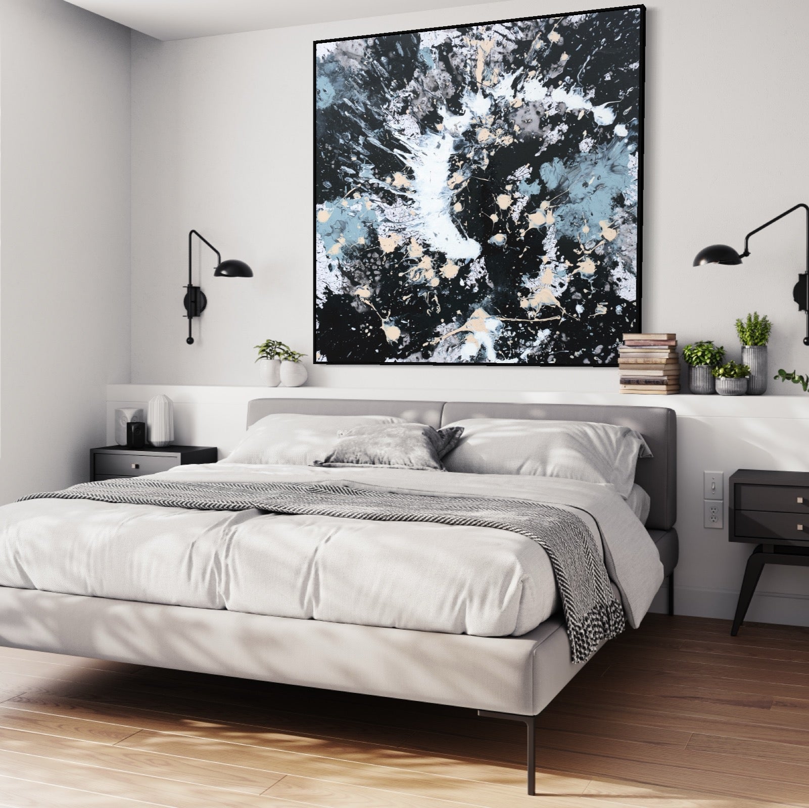 Canvas print: "Chaos In My Mind #7"