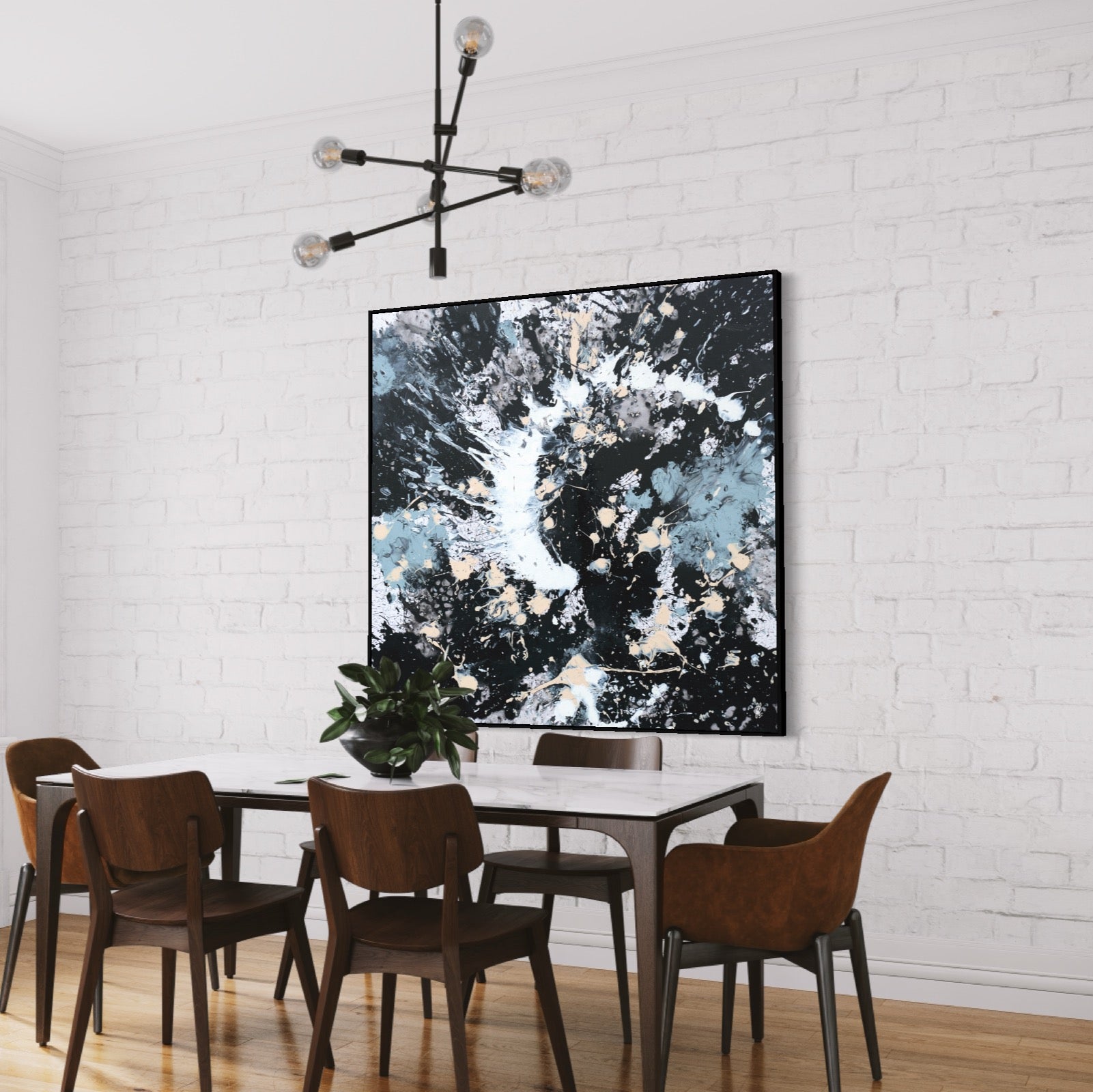 Canvas print: "Chaos In My Mind #7"