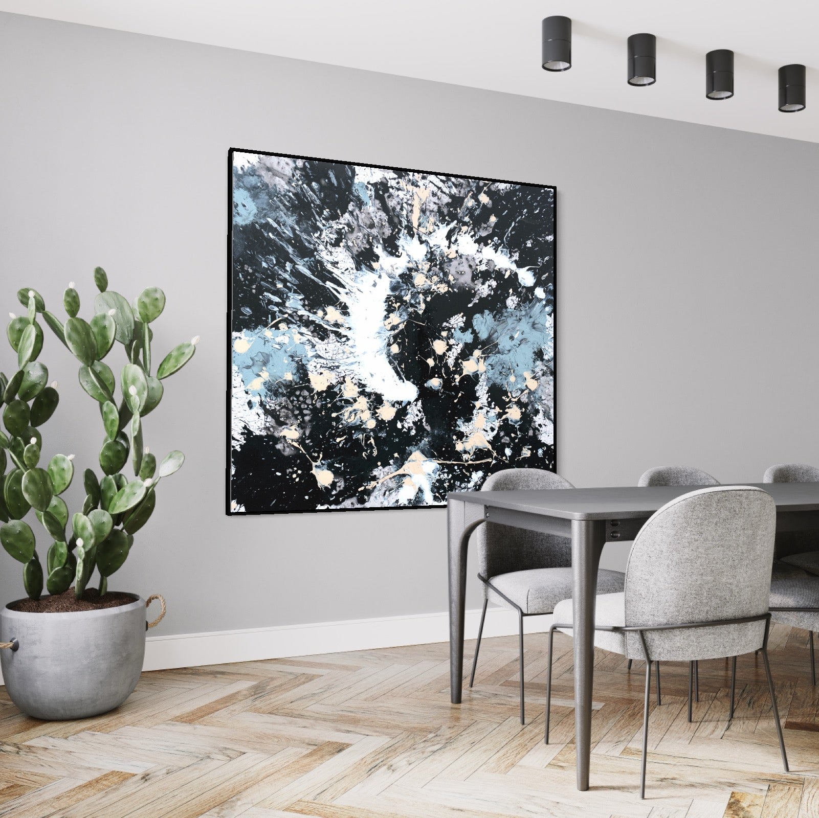 Canvas print: "Chaos In My Mind #7"