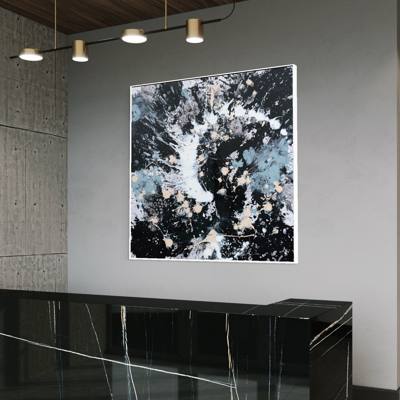 Canvas print: "Chaos In My Mind #7"