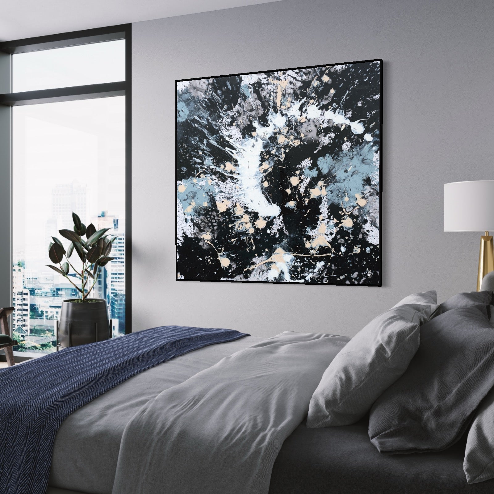 Canvas print: "Chaos In My Mind #7"