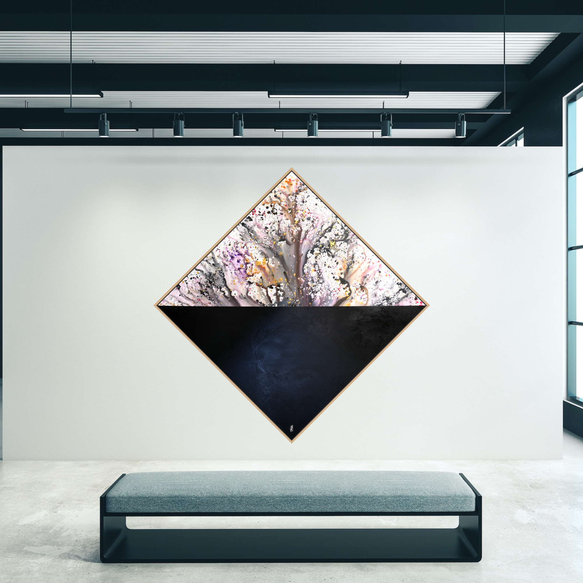 Canvas print: "The Magic Line"