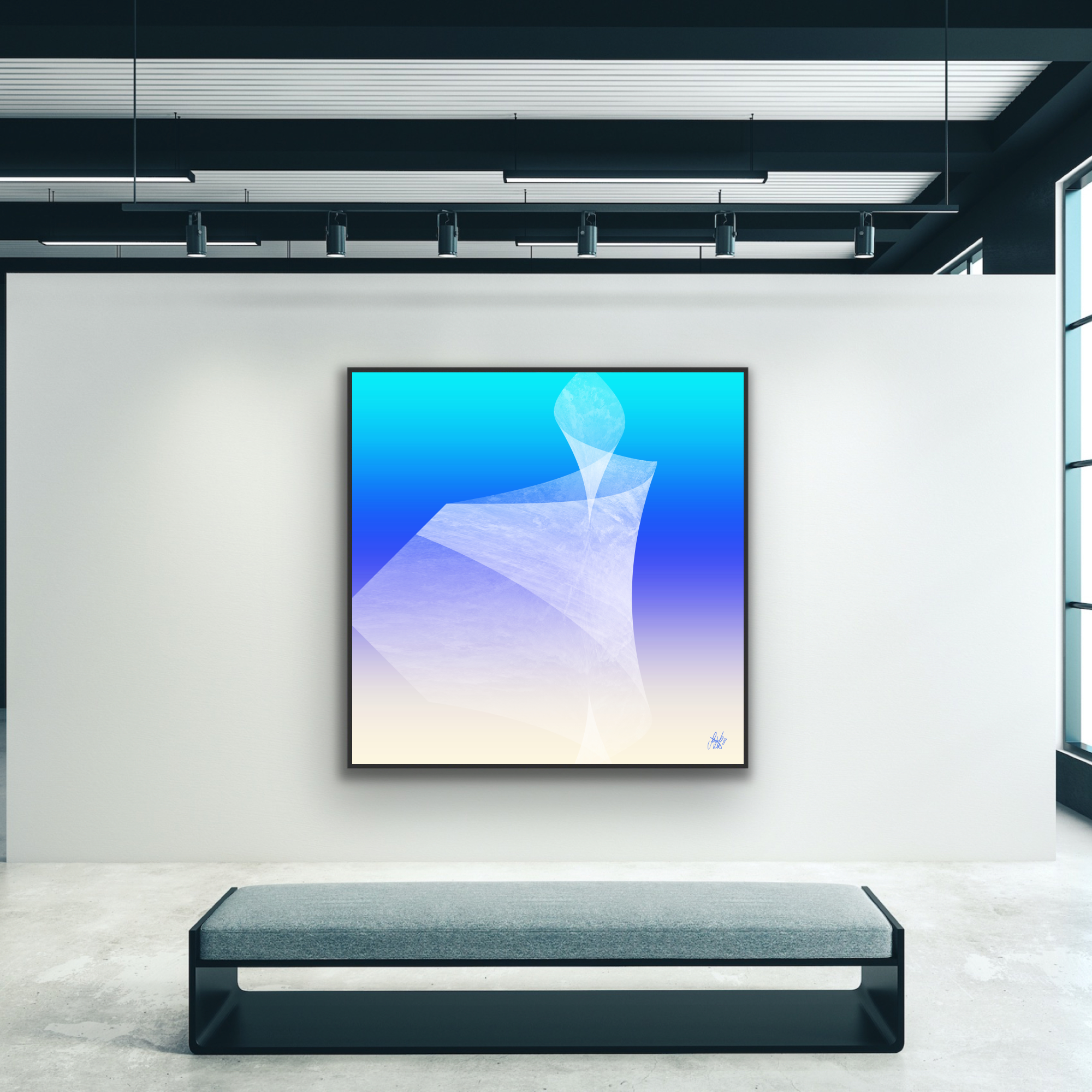 Canvas Print: "Touch Of Ocean"