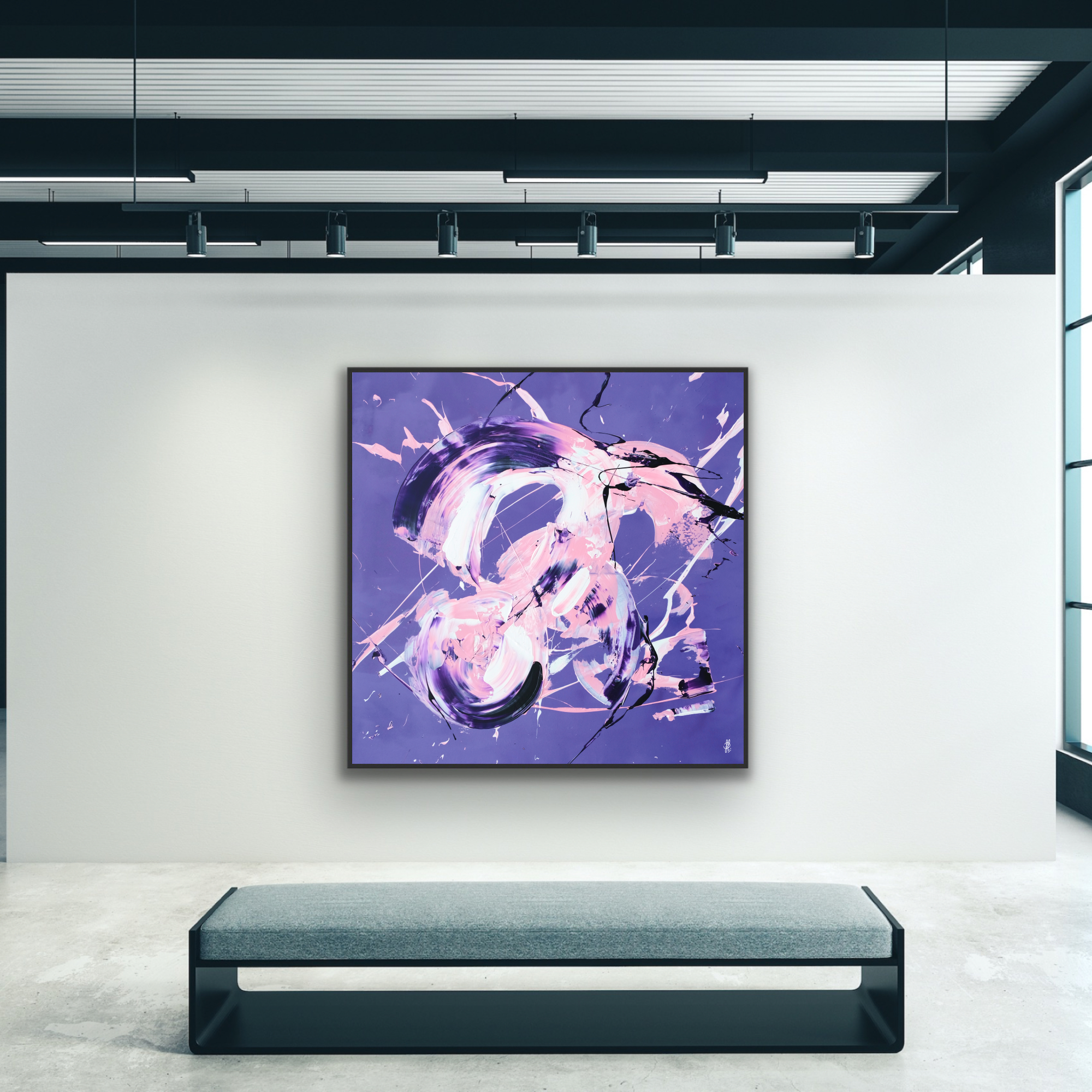 Canvas Print: "The Hippo"