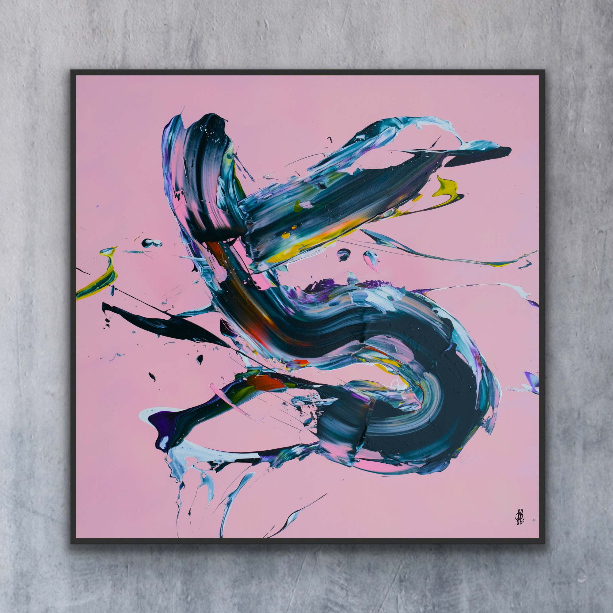 Canvas Print: "Worm With Cape"