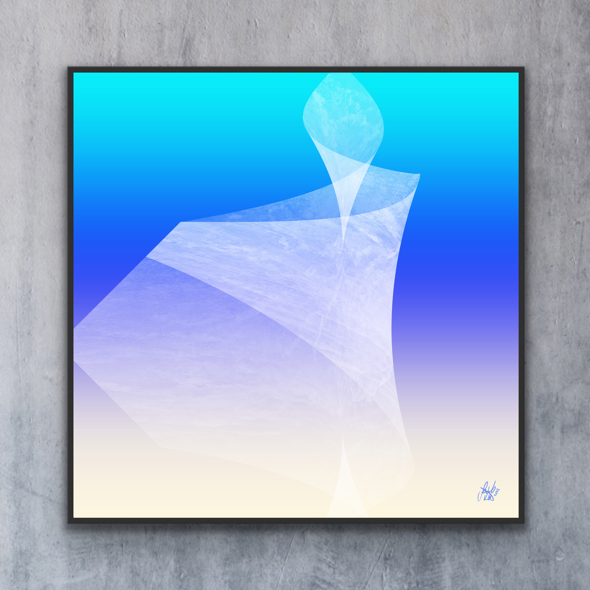 Canvas Print: "Touch Of Ocean"