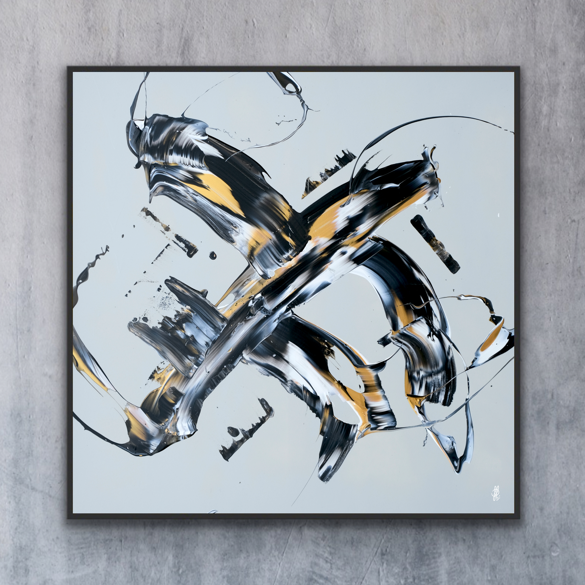 Canvas Print: "Less Is More #35 v1"