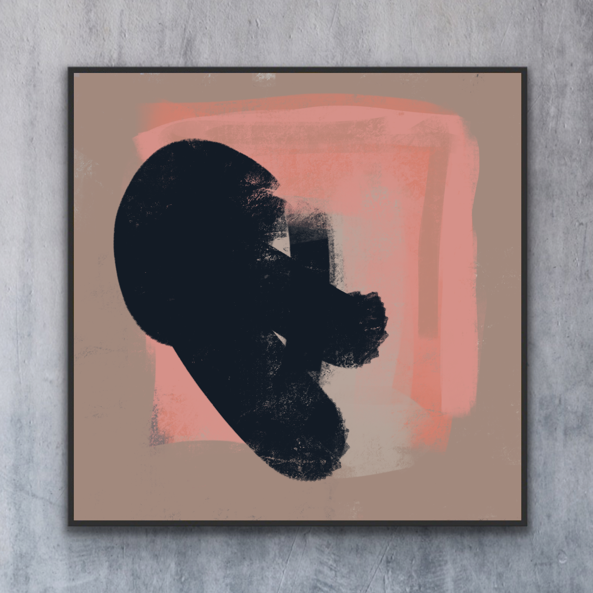 Canvas Print: "Love today"