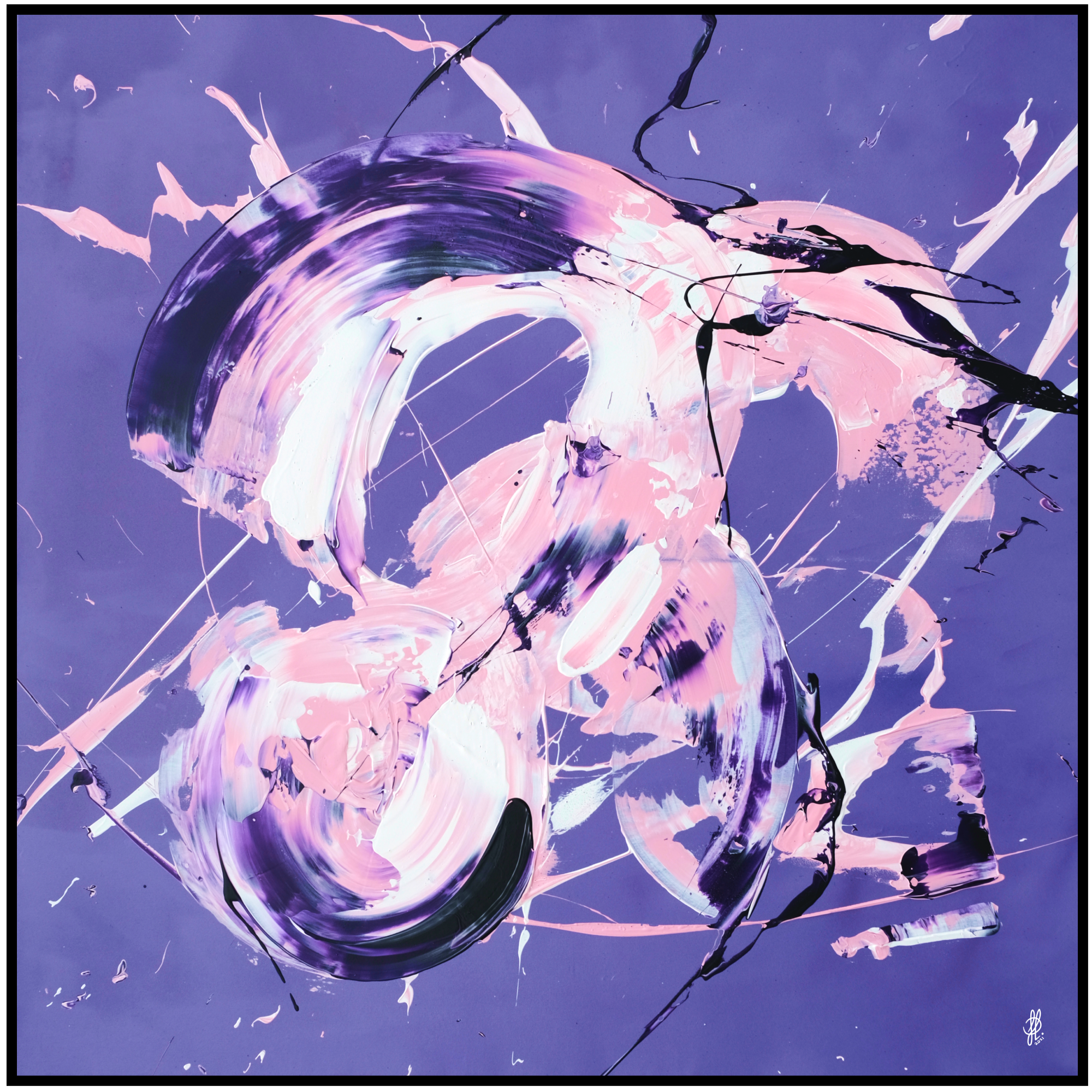 Canvas Print: "The Hippo"