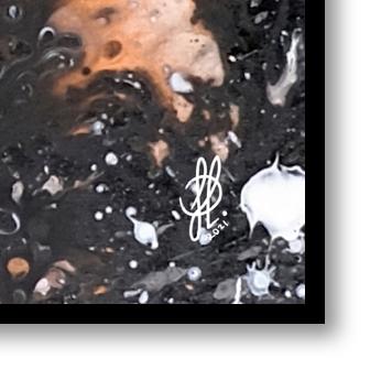 Canvas print: "Flow" (Rectangle)